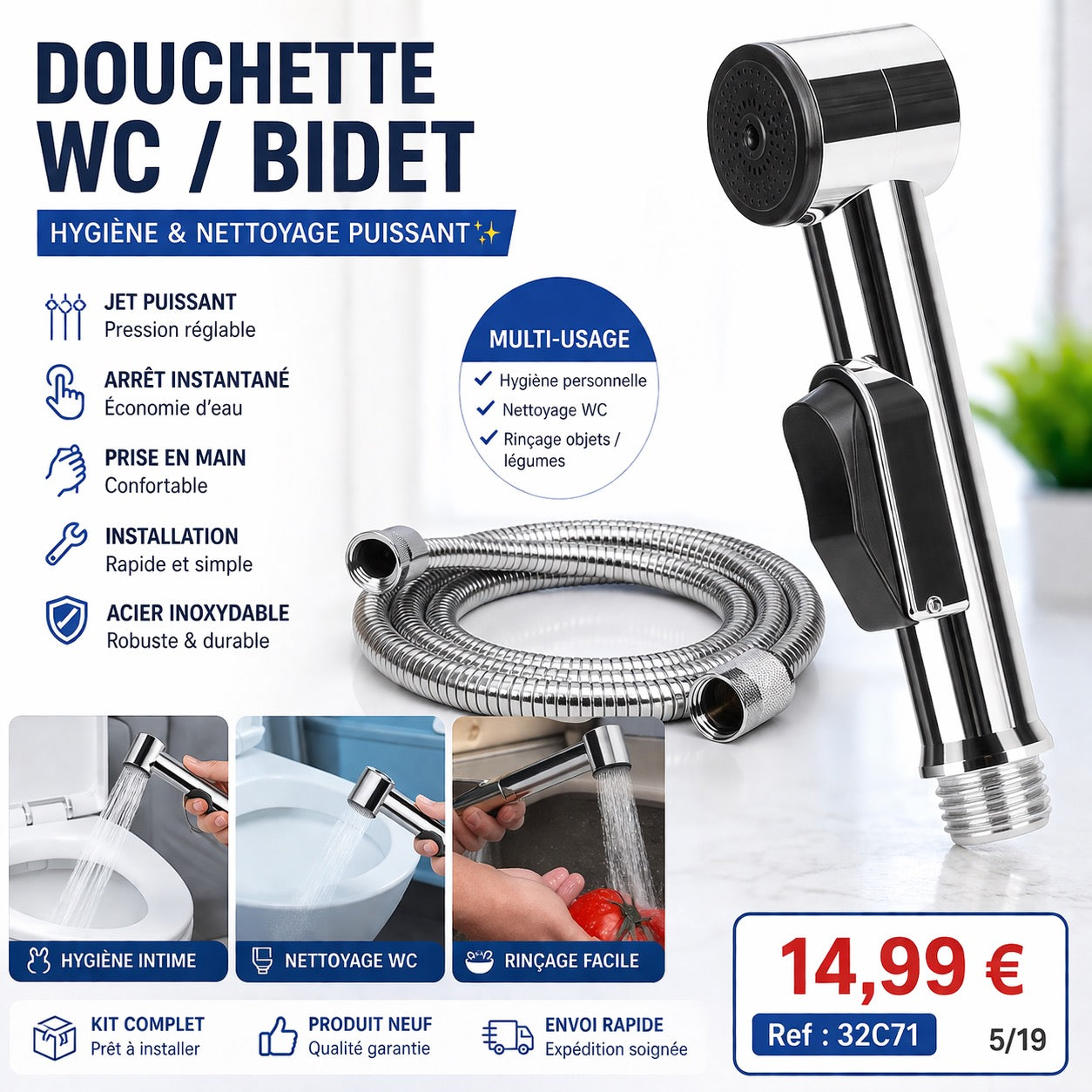 Douche et douchette