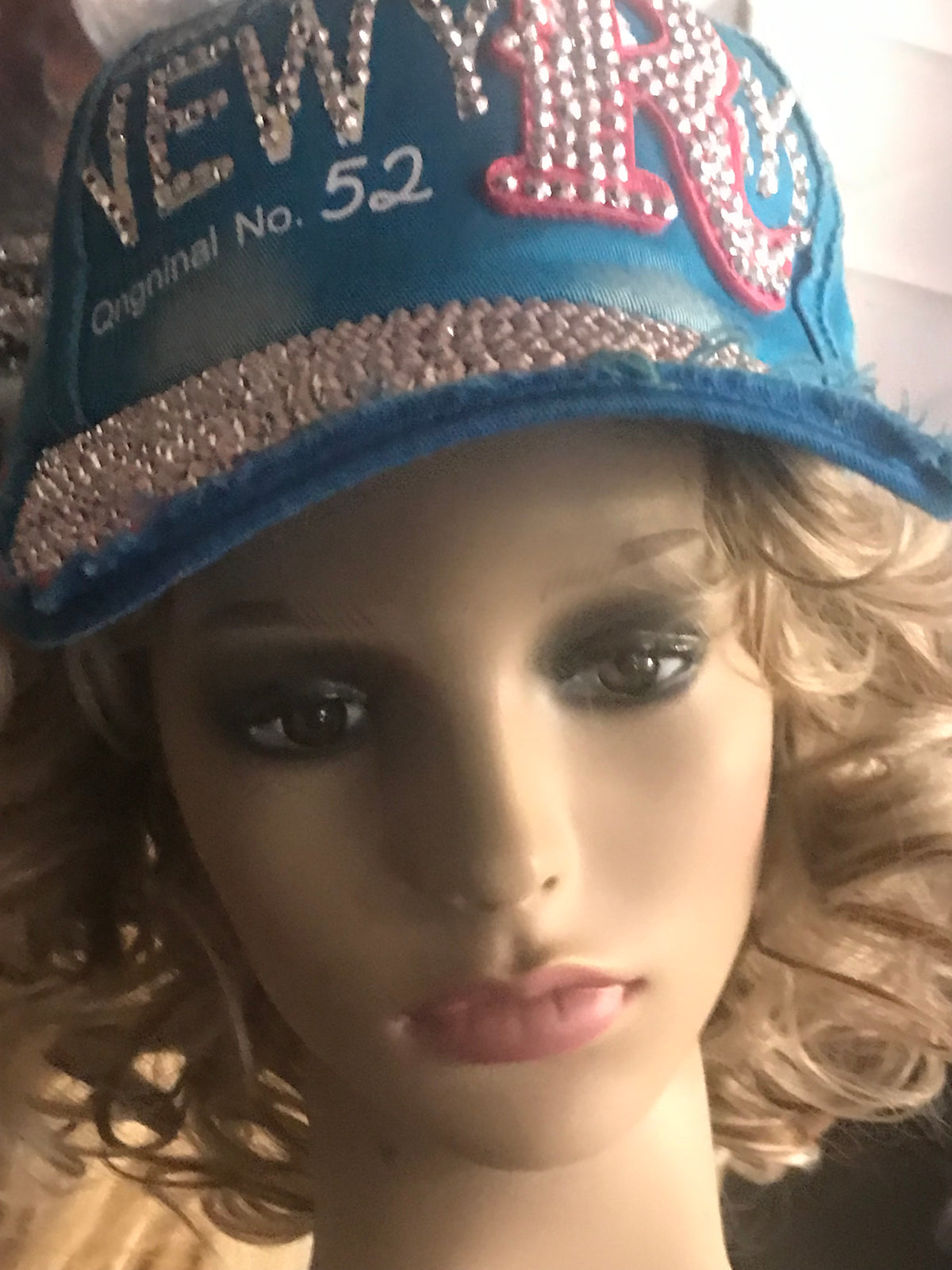 Casquette Bling Bling Y2K – Strass – Style Street / Rap