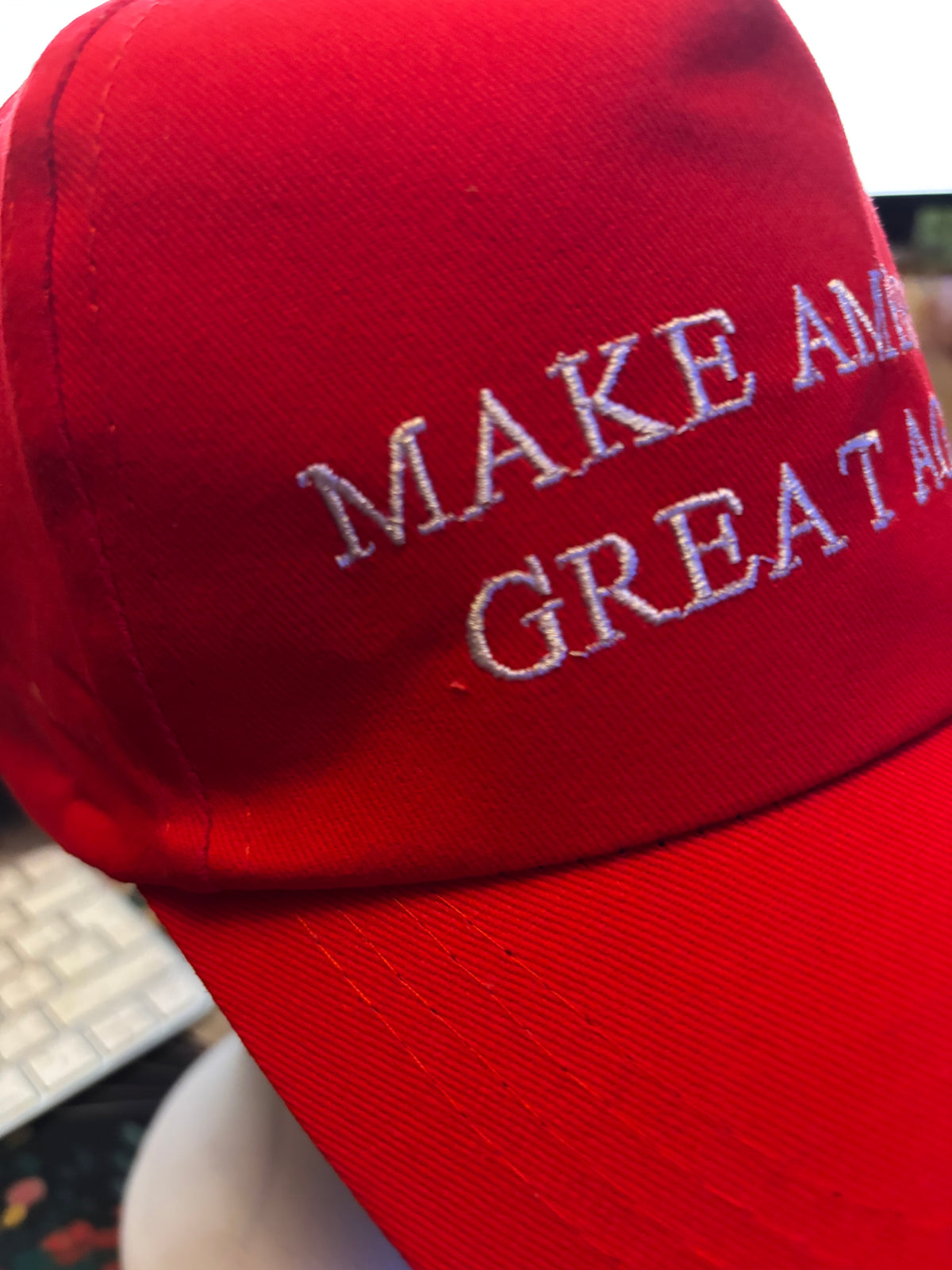Casquette TRUMP – Rouge brodée 🇺🇸