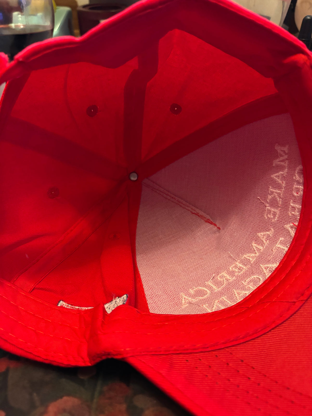 Casquette TRUMP – Rouge brodée 🇺🇸