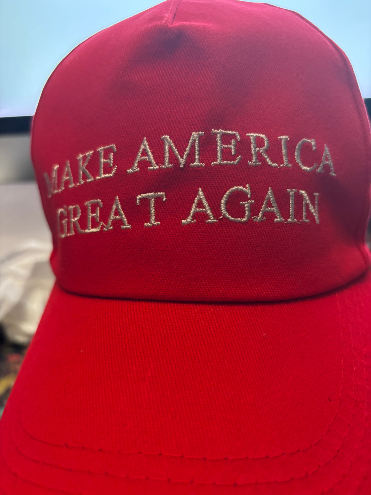 Casquette TRUMP – Rouge brodée 🇺🇸