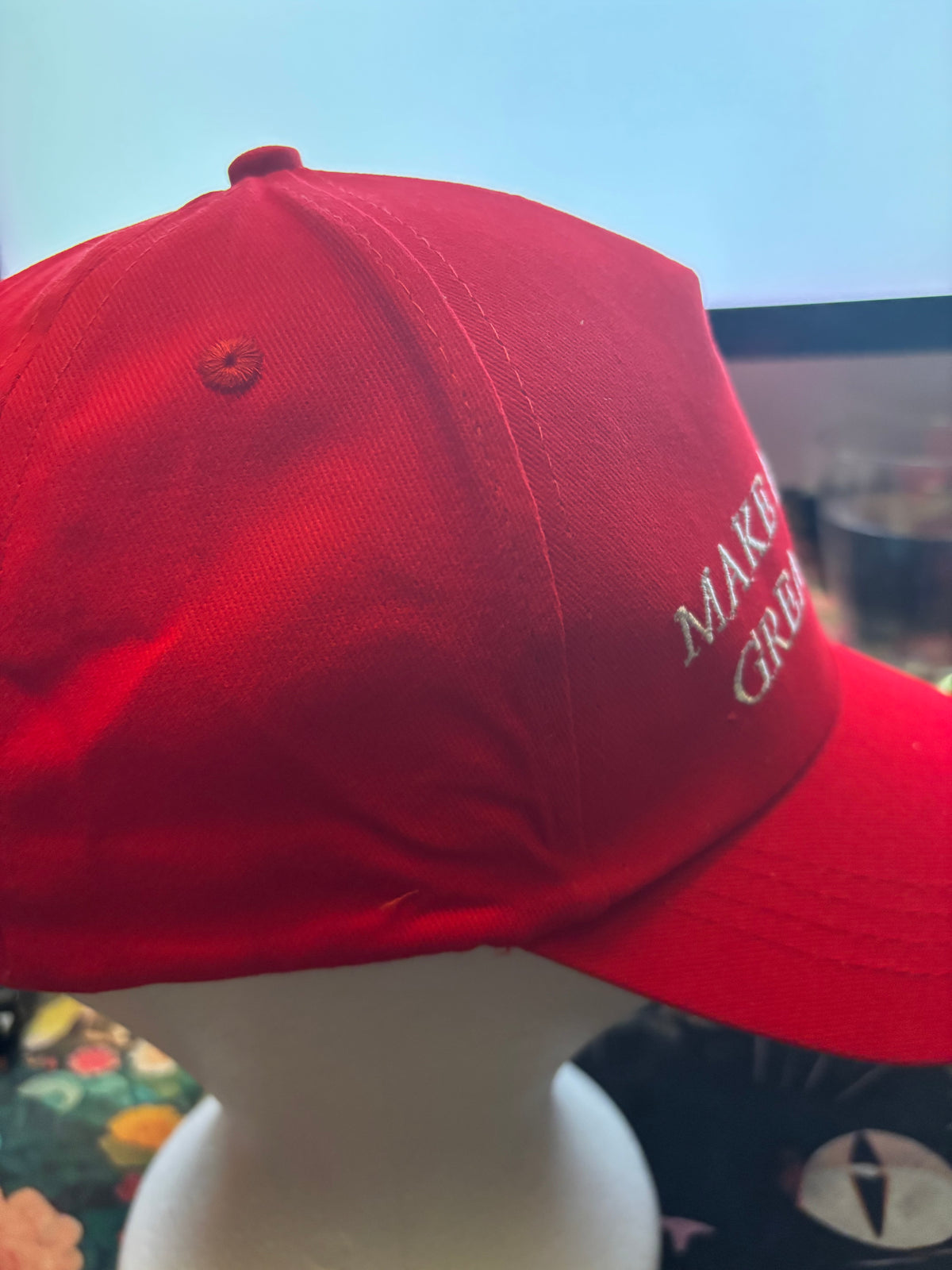 Casquette TRUMP – Rouge brodée 🇺🇸