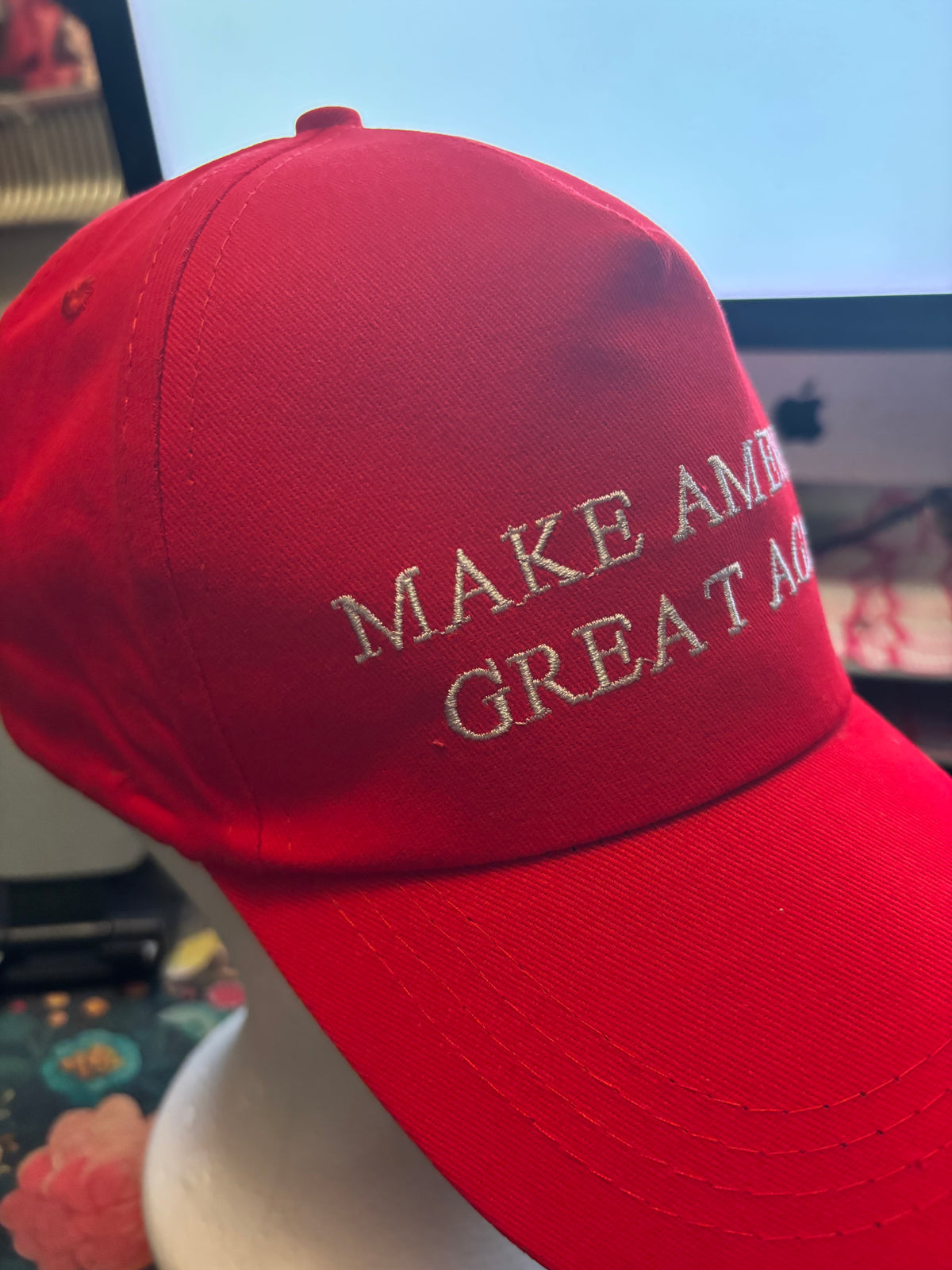 Casquette TRUMP – Rouge brodée 🇺🇸