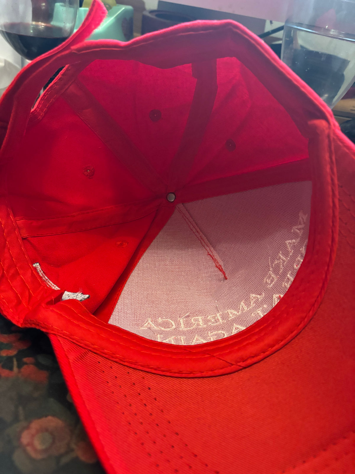 Casquette TRUMP – Rouge brodée 🇺🇸