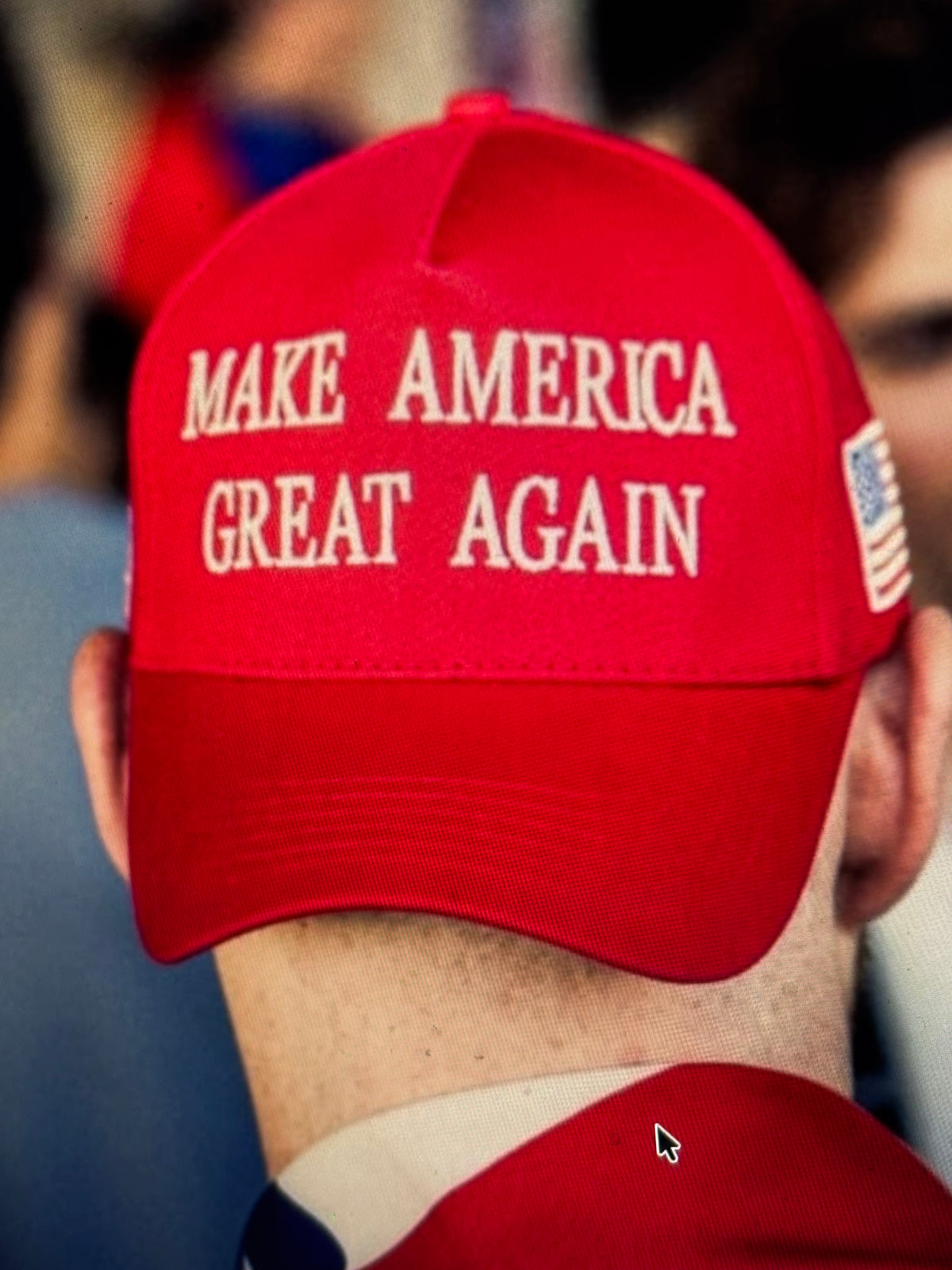 Casquette TRUMP – Rouge brodée 🇺🇸