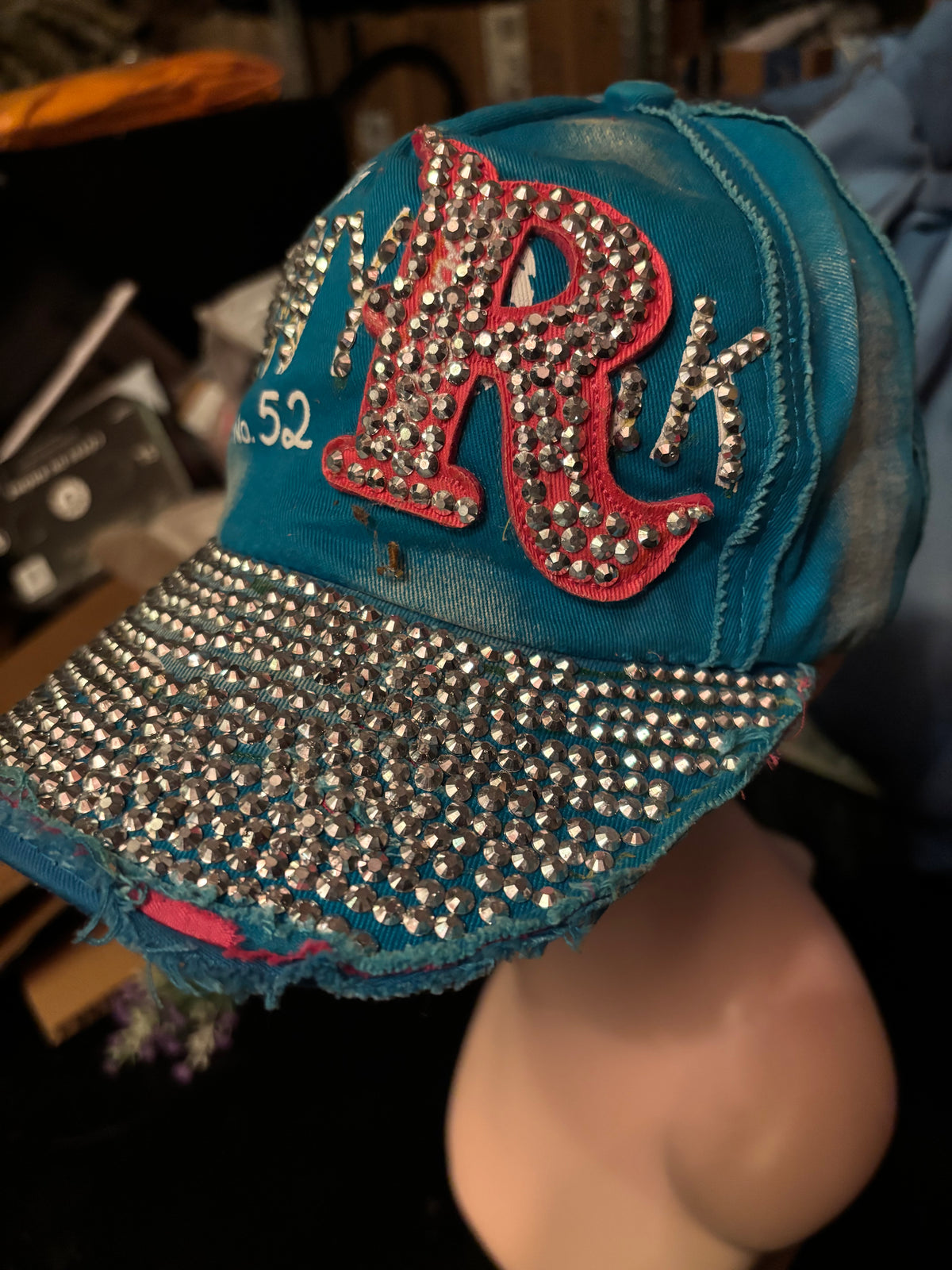 Casquette Bling Bling Y2K – Strass – Style Street / Rap