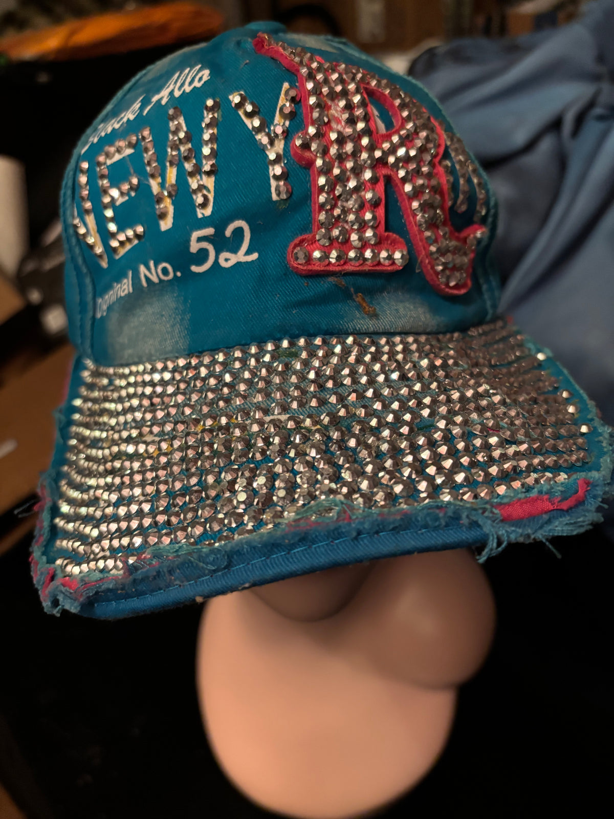 Casquette Bling Bling Y2K – Strass – Style Street / Rap