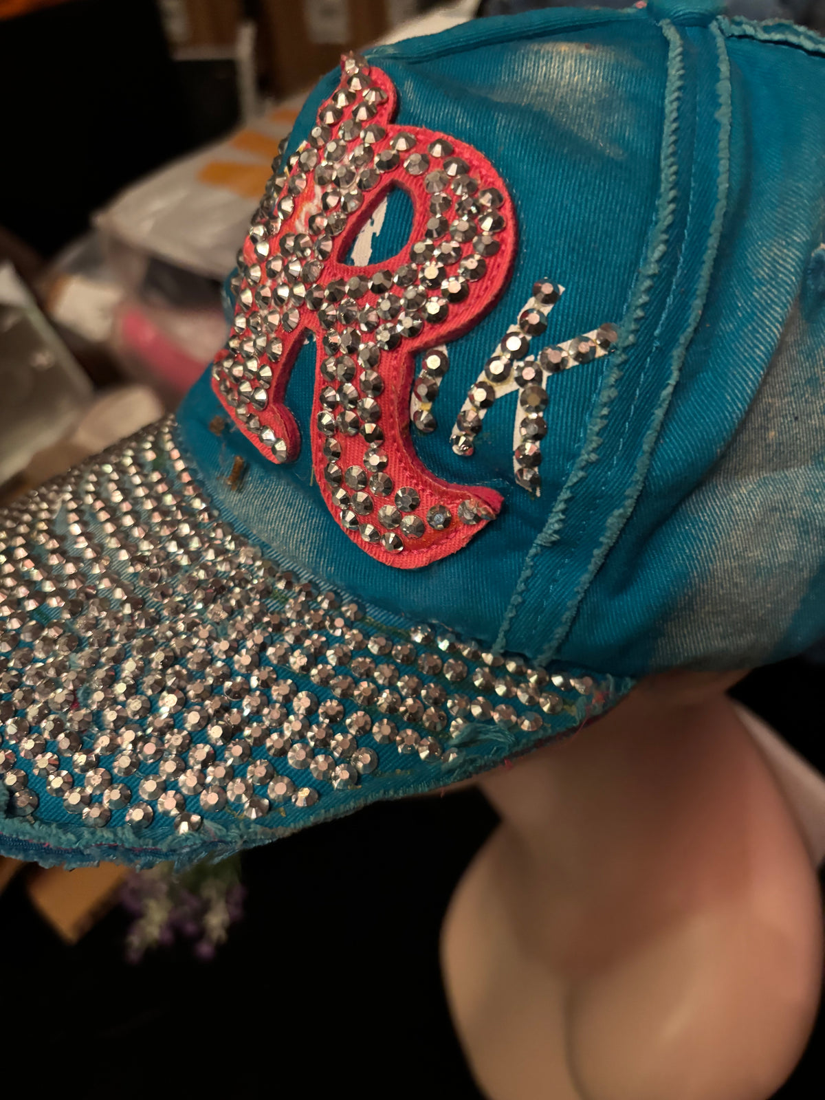 Casquette Bling Bling Y2K – Strass – Style Street / Rap