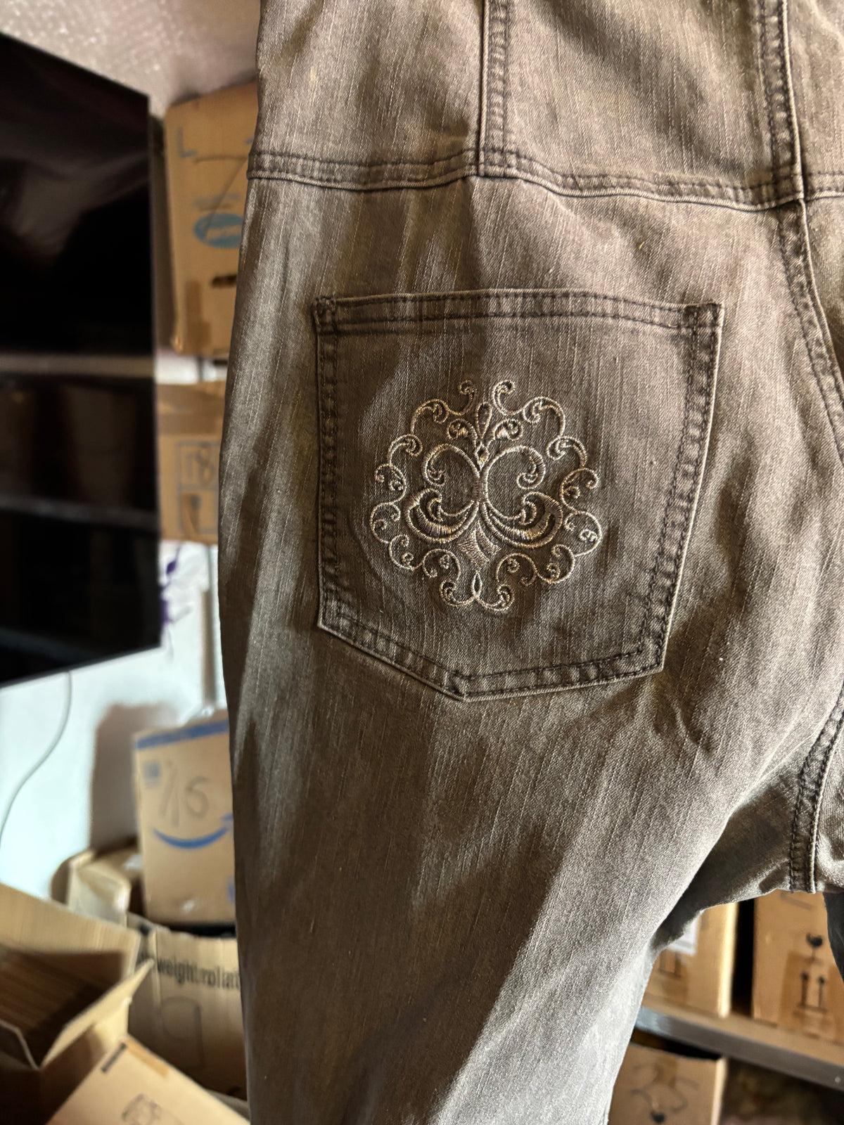 Jean taille haute 36/38