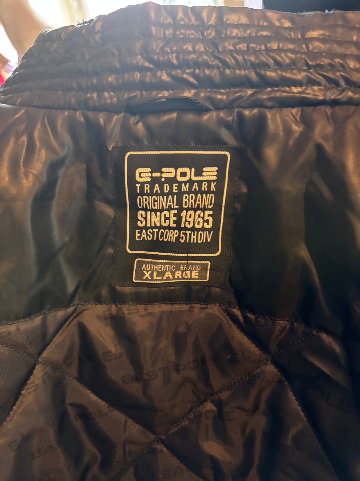 Blouson noir  XL