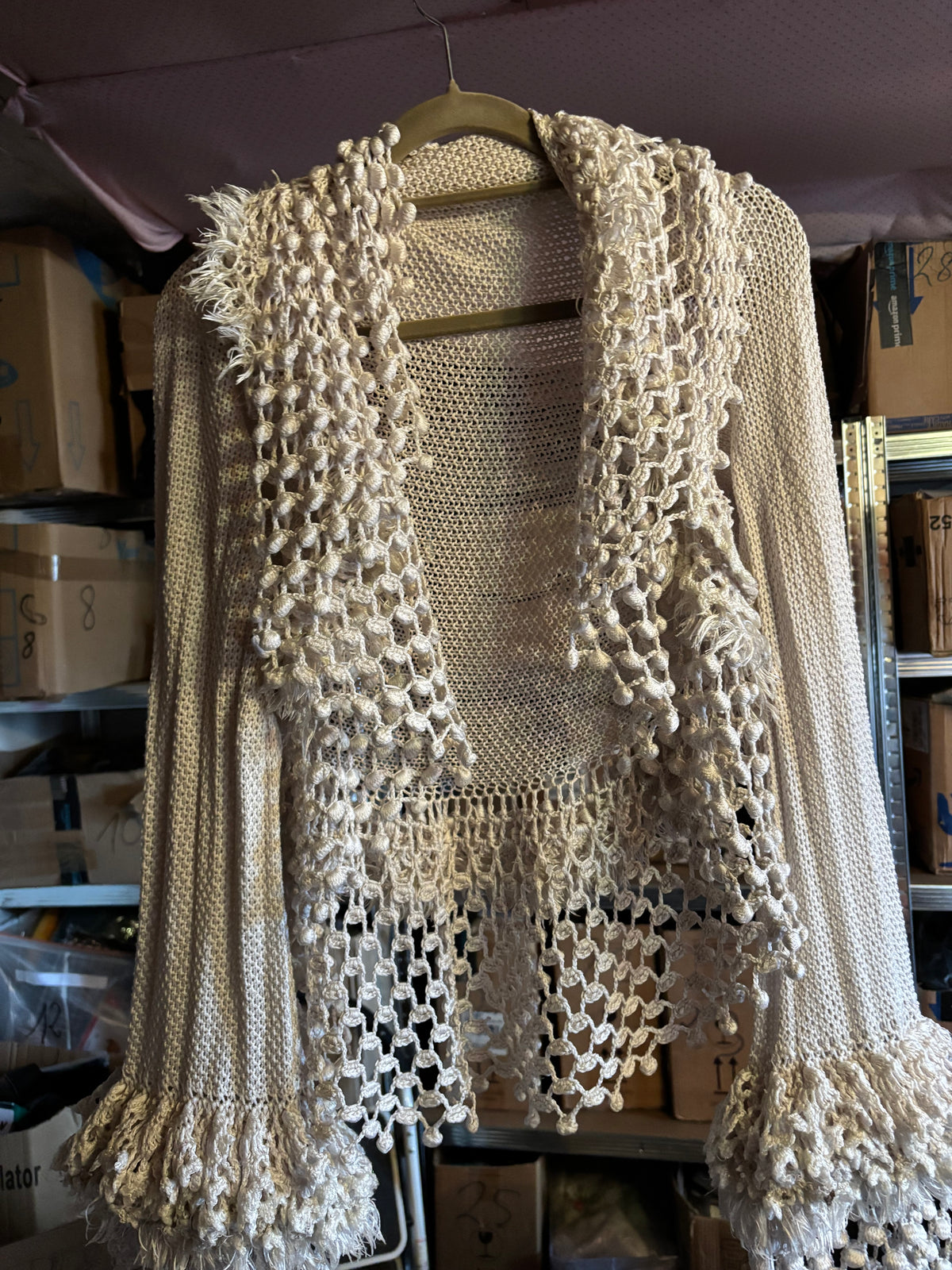 🌿 GILET BOHÈME OVERSIZE