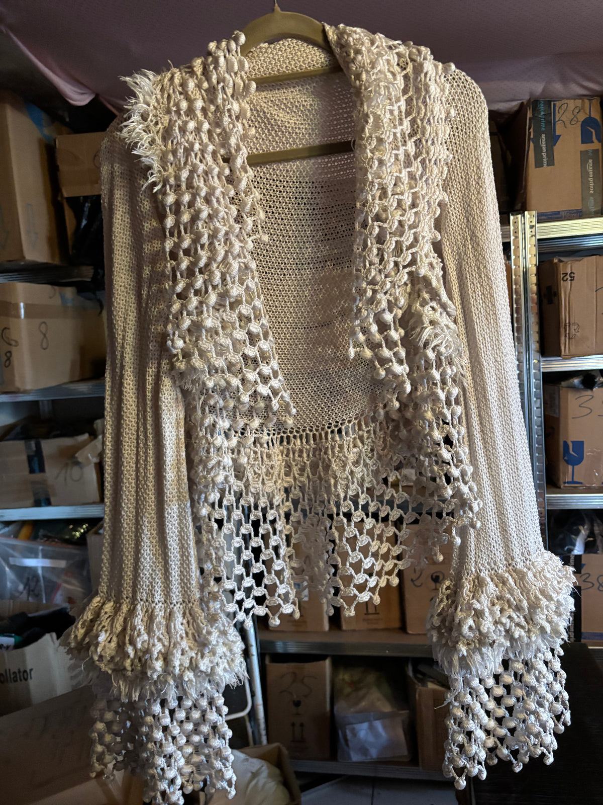🌿 GILET BOHÈME OVERSIZE