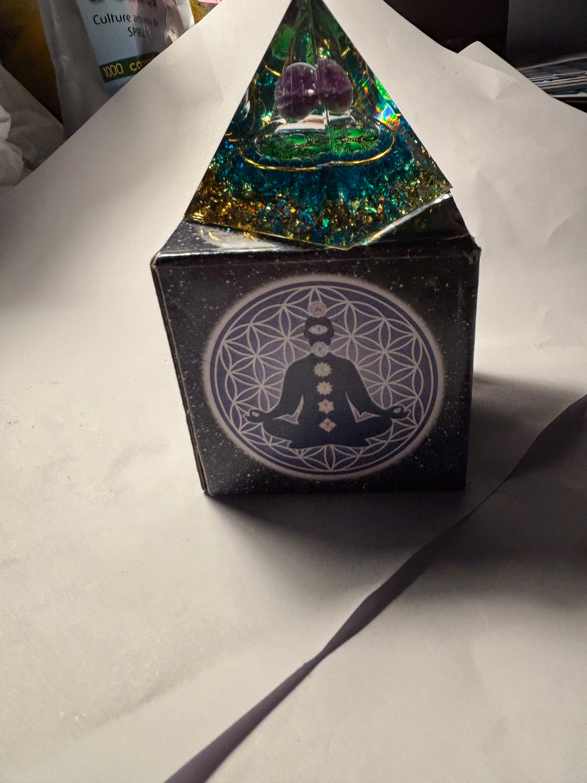 Decorative energy pyramid