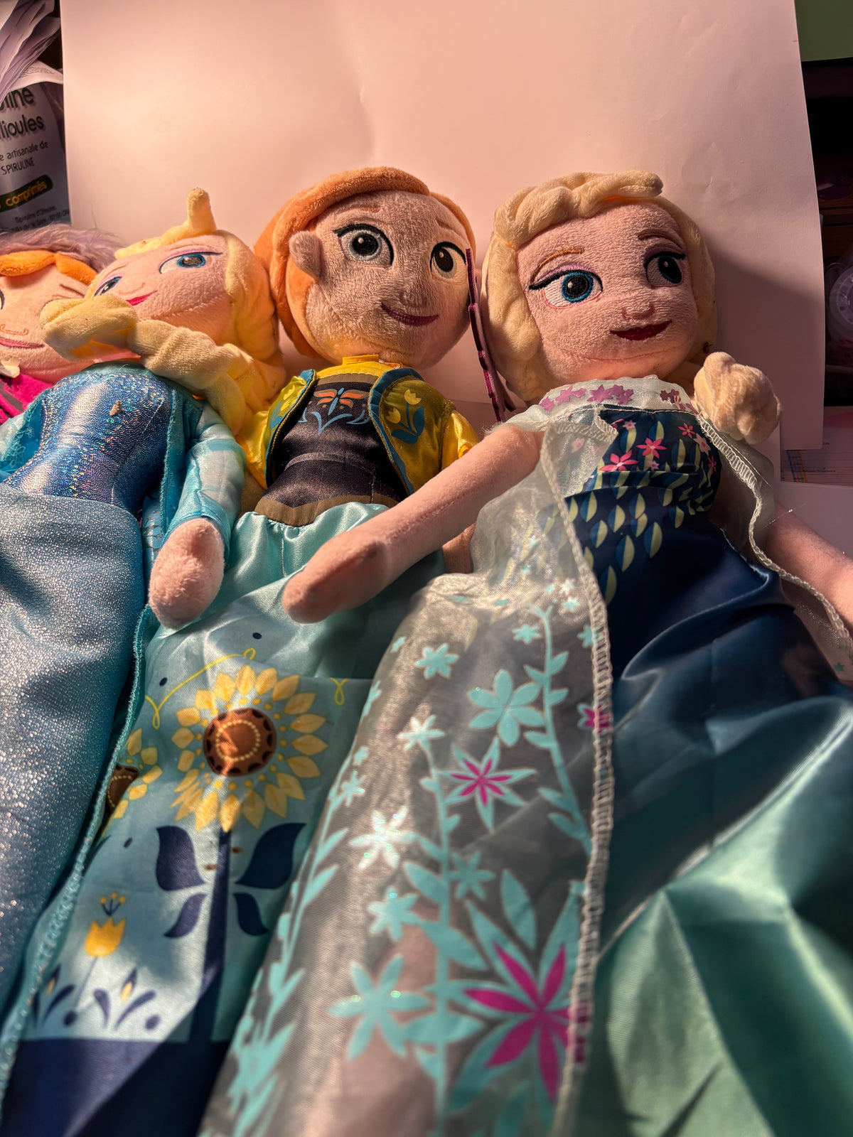 4er-Set Elsa & Anna Puppen – Die Eiskönigin