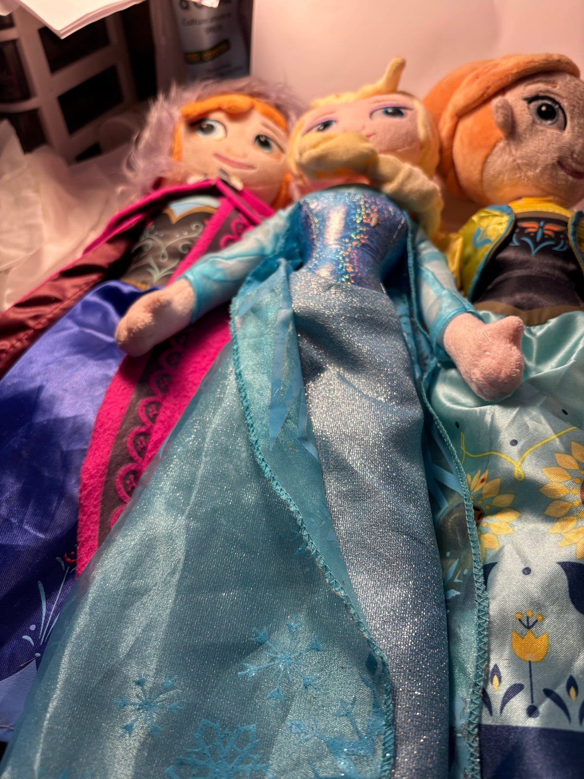4er-Set Elsa & Anna Puppen – Die Eiskönigin
