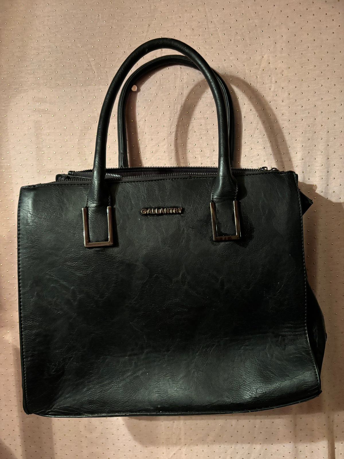 Grand sac noir GALANTRY – Cuir PU chic & pratique