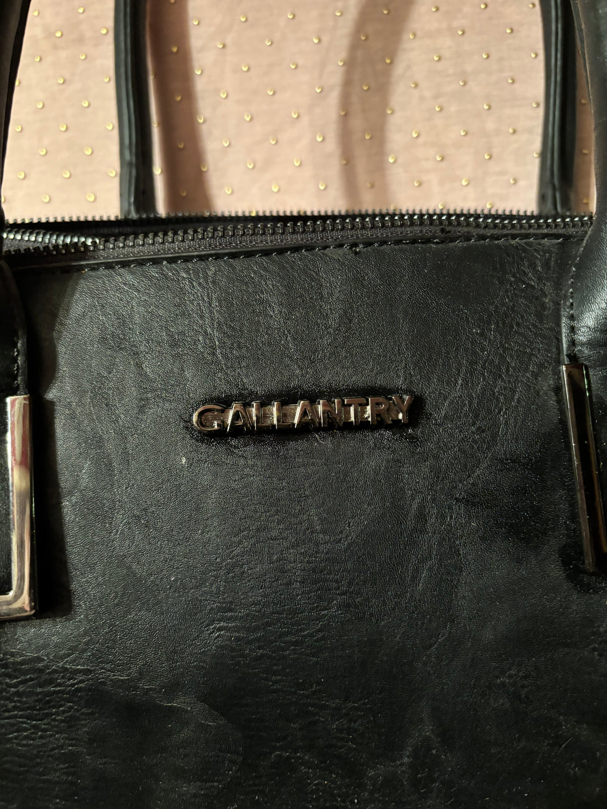 Grand sac noir GALANTRY – Cuir PU chic & pratique
