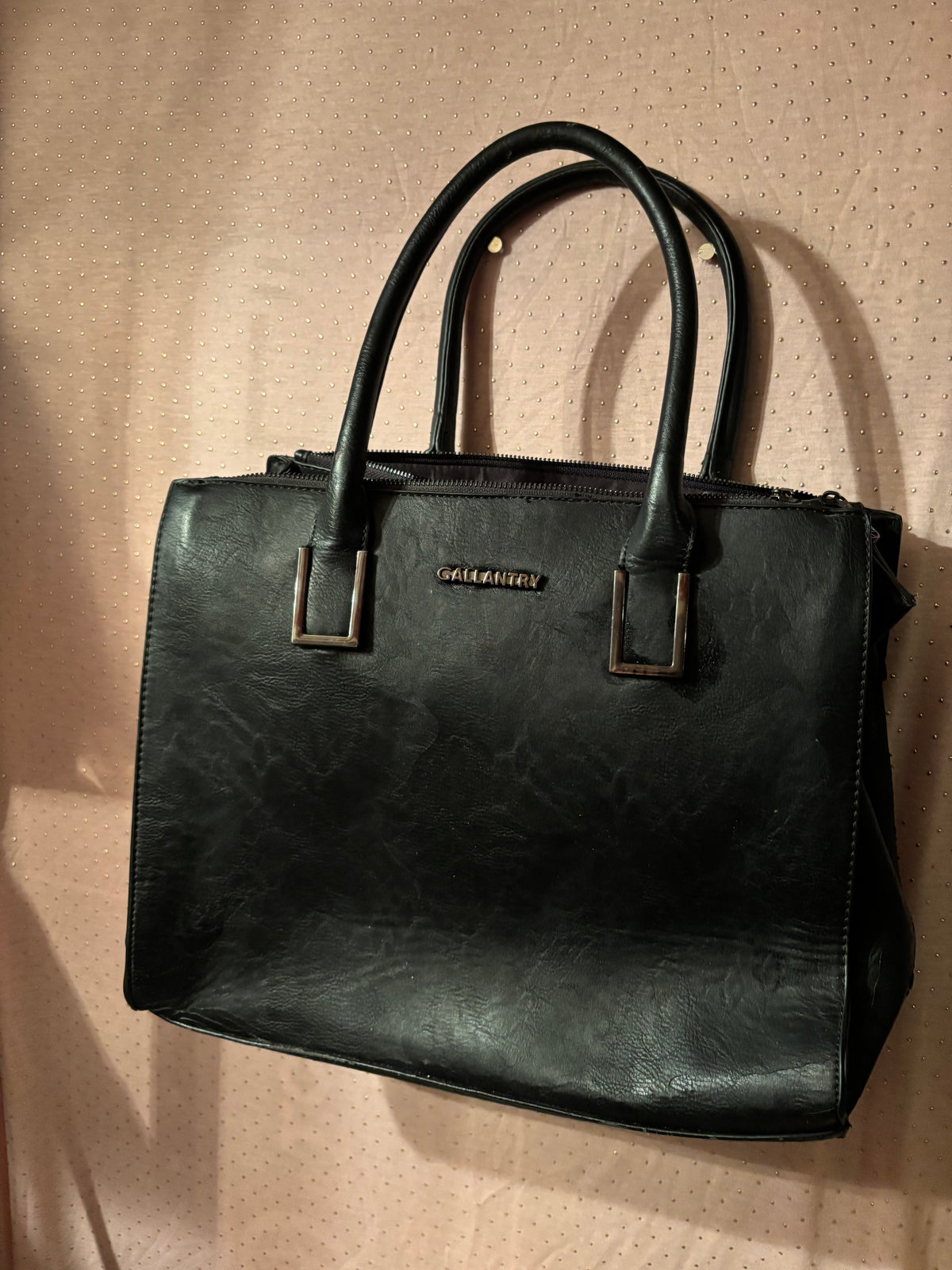 Grand sac noir GALANTRY – Cuir PU chic & pratique