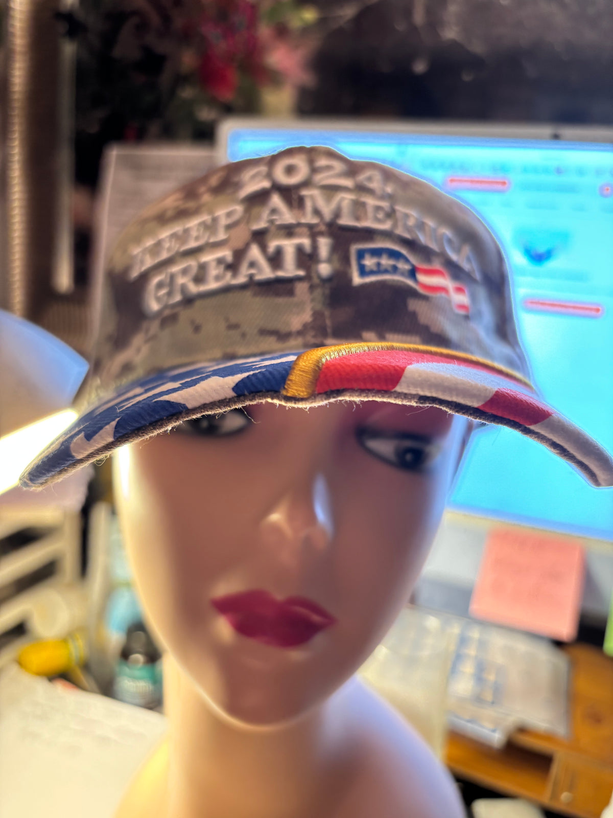 Casquette TRUMP 2024 – Style camouflage 🇺🇸