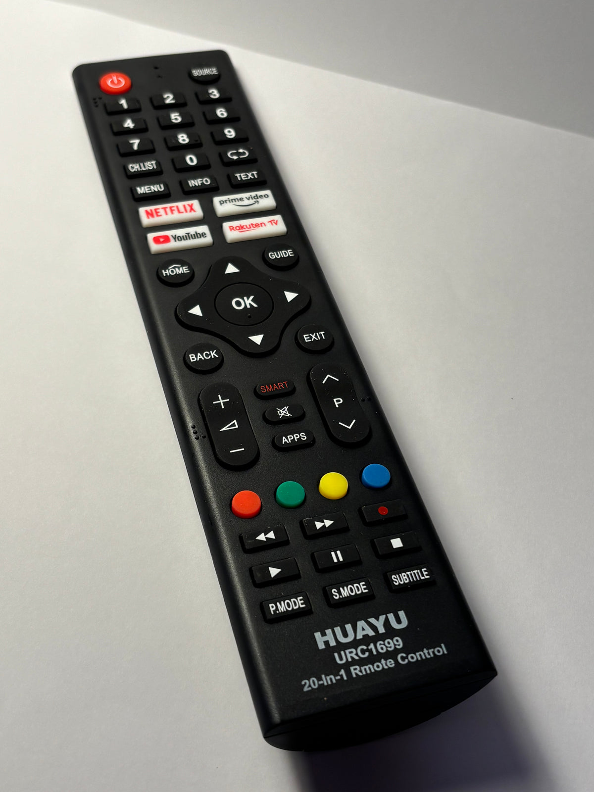 Télécommande universelle HUAYU URC1699 – 20 en 1