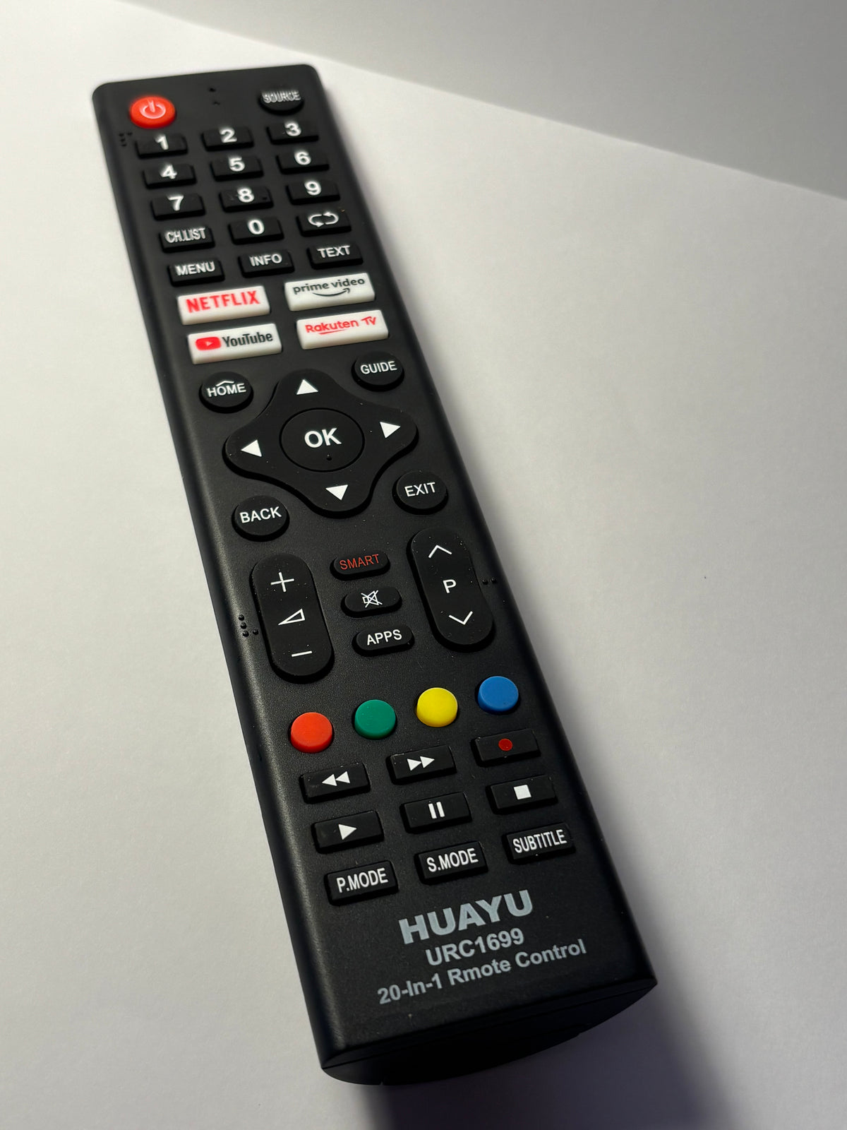 Télécommande universelle HUAYU URC1699 – 20 en 1