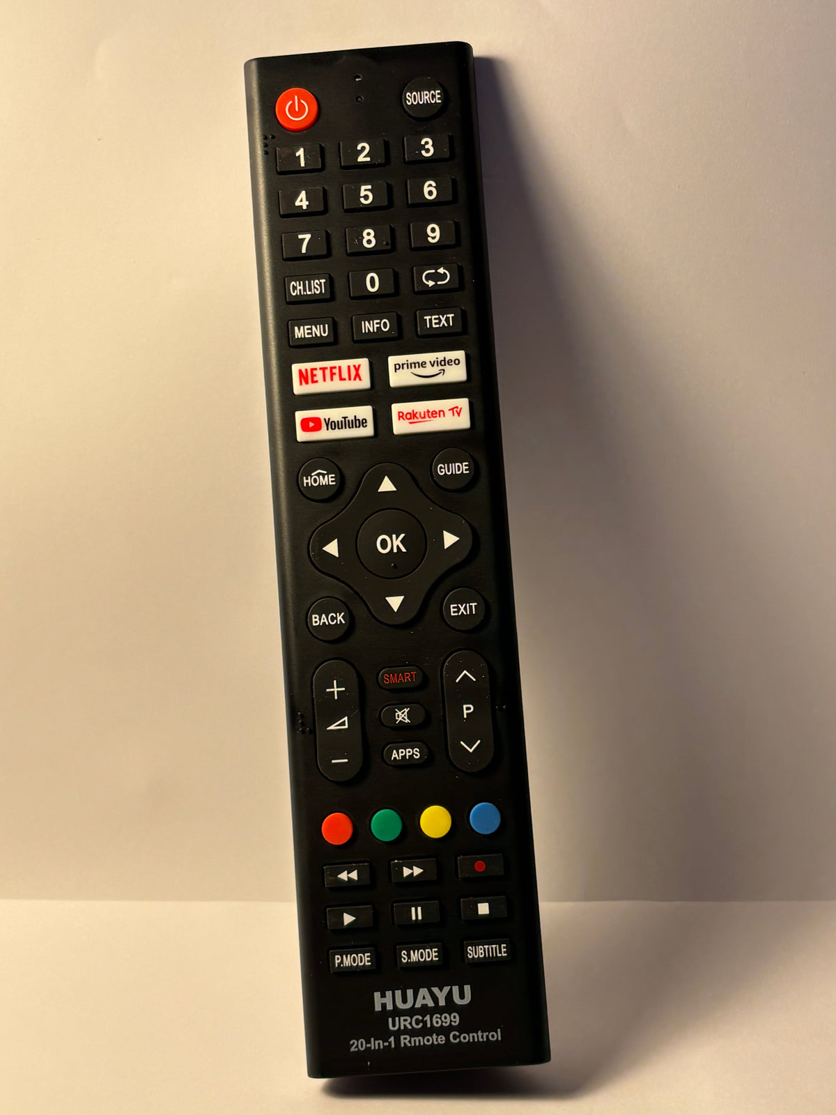 Télécommande universelle HUAYU URC1699 – 20 en 1