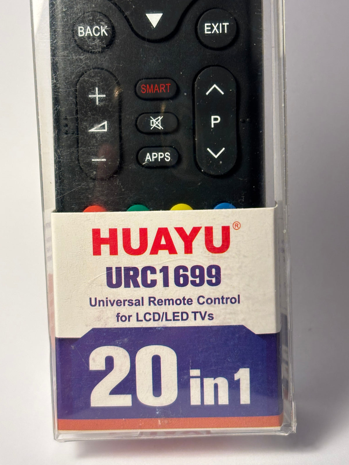 Télécommande universelle HUAYU URC1699 – 20 en 1