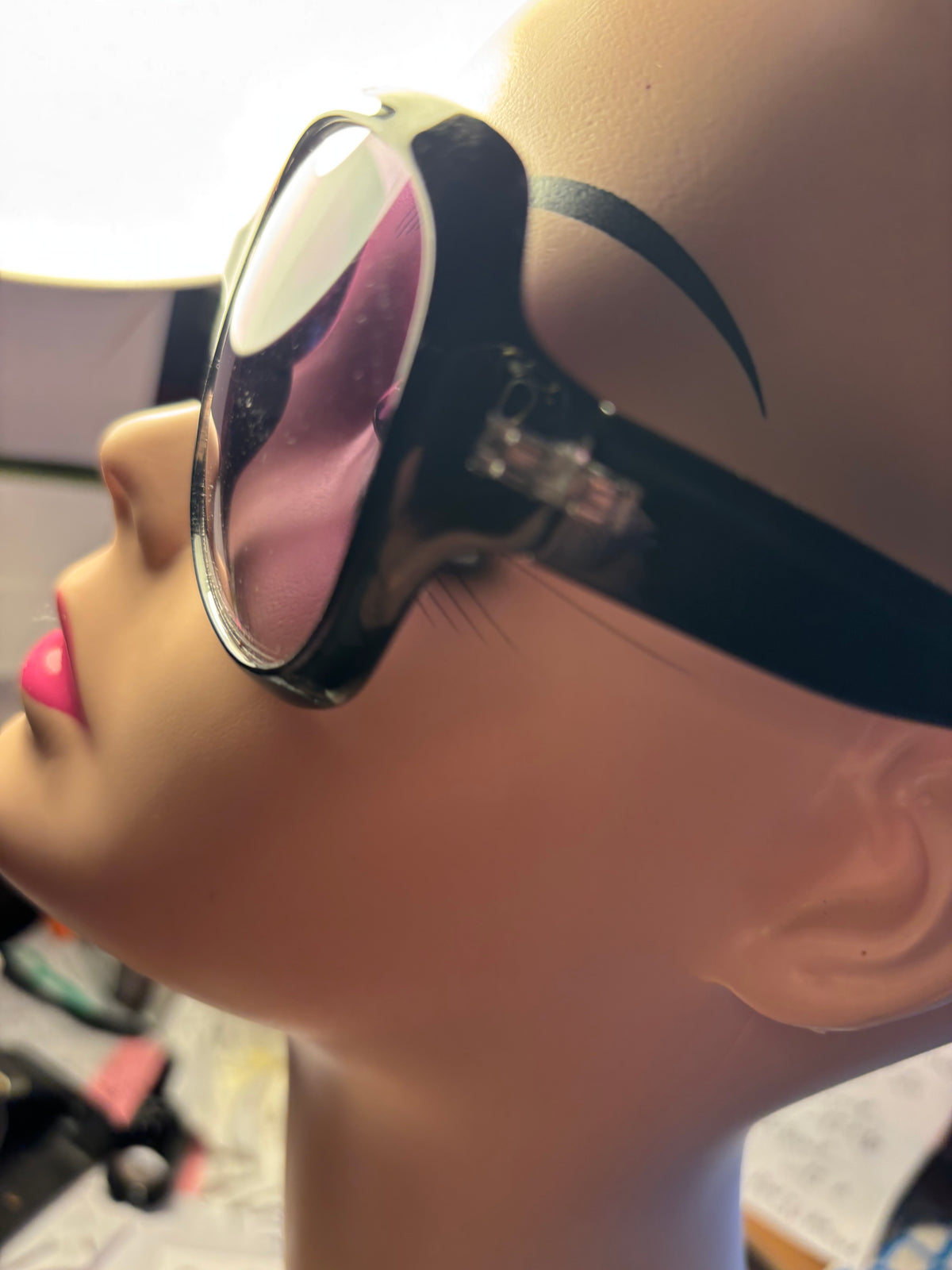 Grande lunette noire – Style + protection