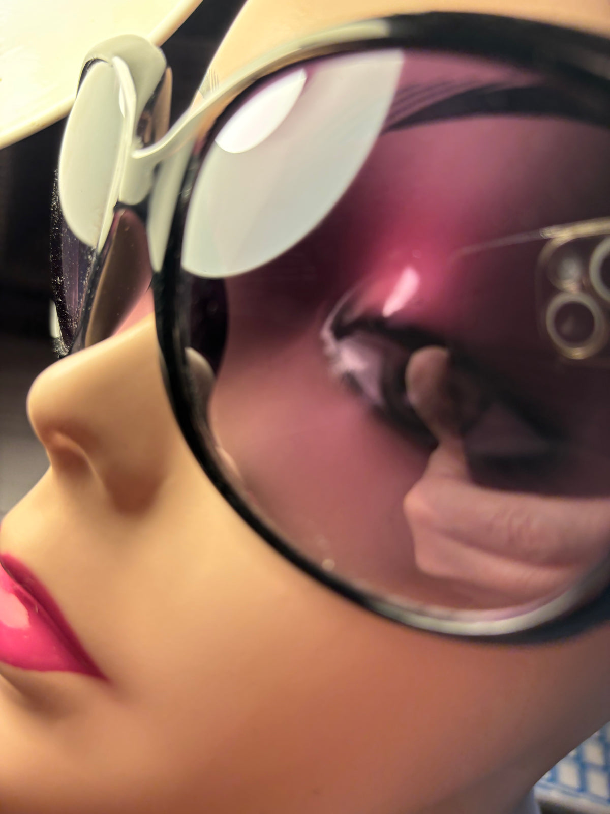 Grande lunette noire – Style + protection
