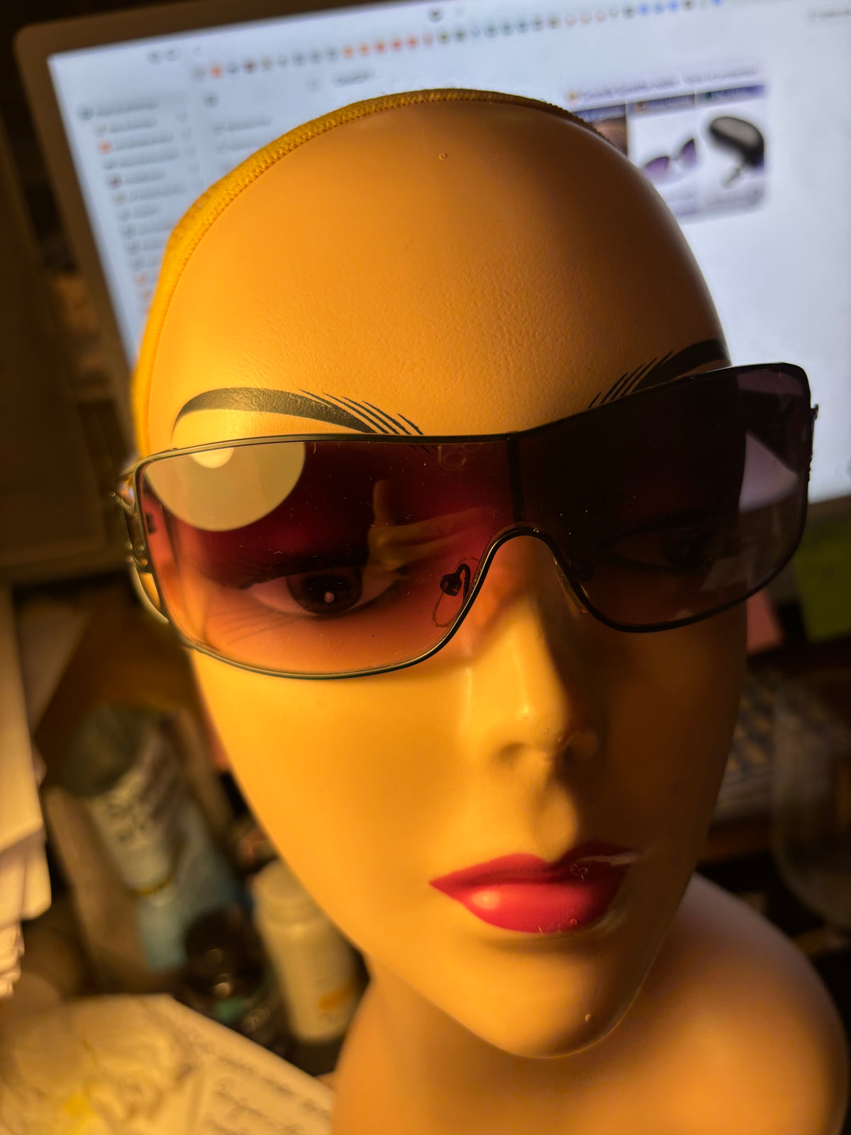 Lunettes de soleil design Verre XXL