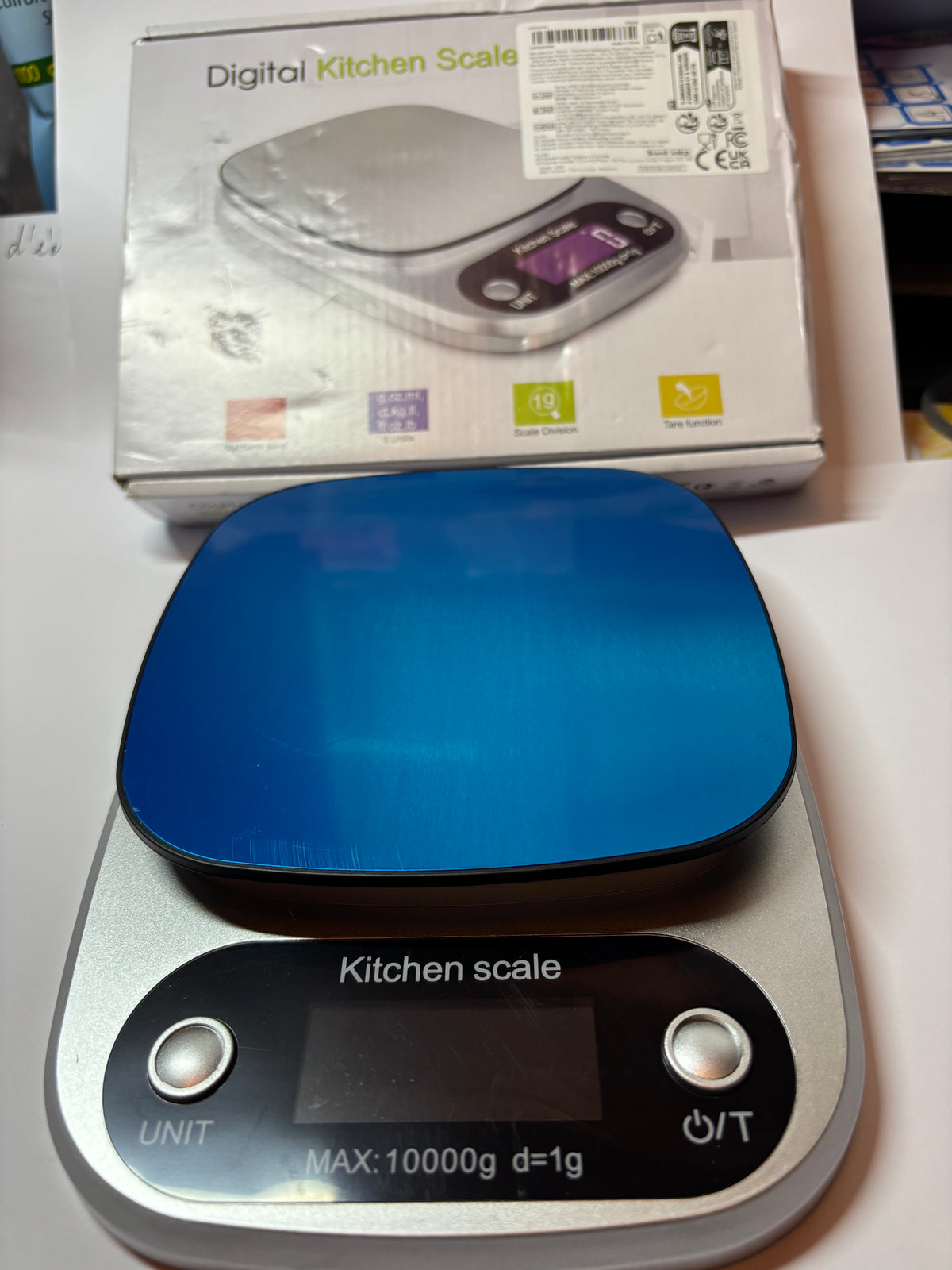 Balance de cuisine numérique précise 10 kg