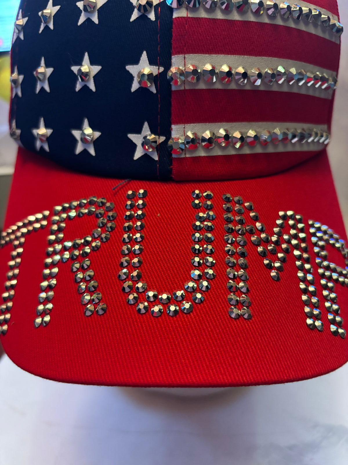🇺🇸 CASQUETTE TRUMP STRASS – ÉDITION LIMITÉE 🇺🇸
