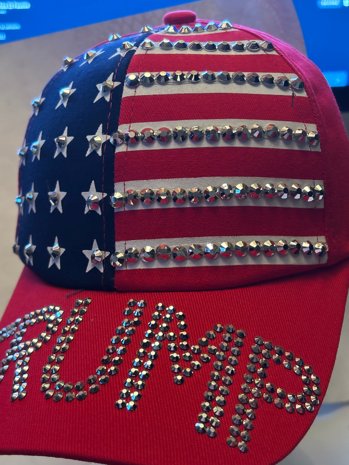 🇺🇸 CASQUETTE TRUMP STRASS – ÉDITION LIMITÉE 🇺🇸