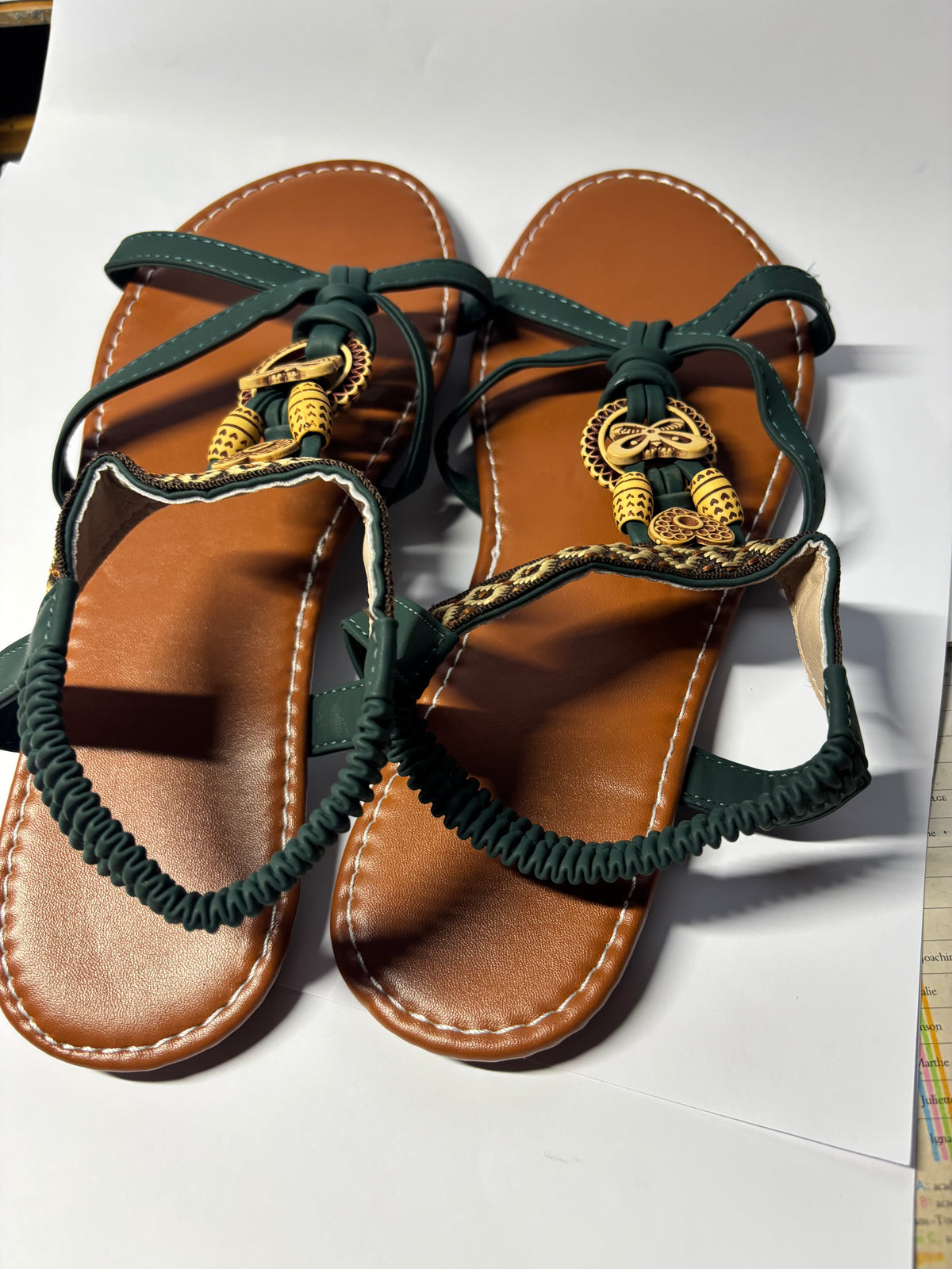 Sandales bohème été