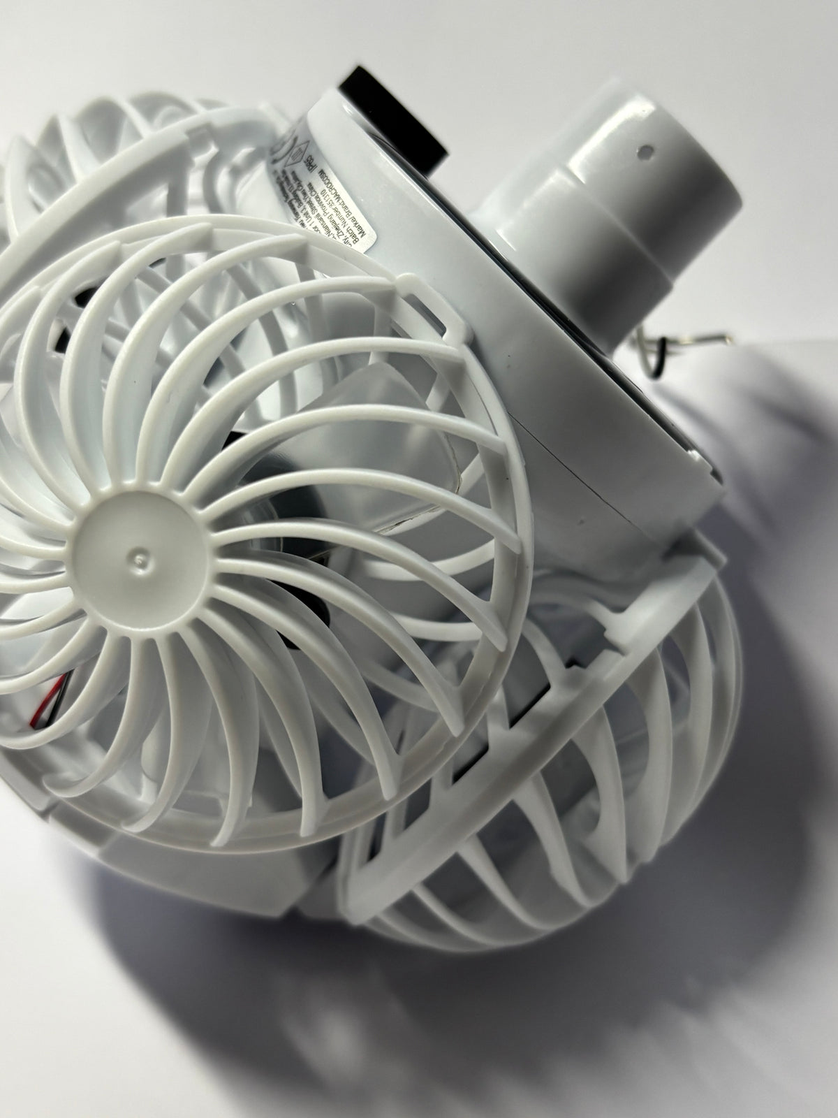 Eclairage ventilateur