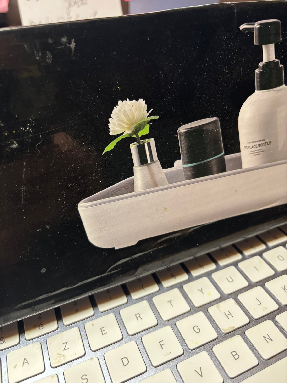 ÉTAGÈRE LAVABO MURALE – SANS PERÇAGE –