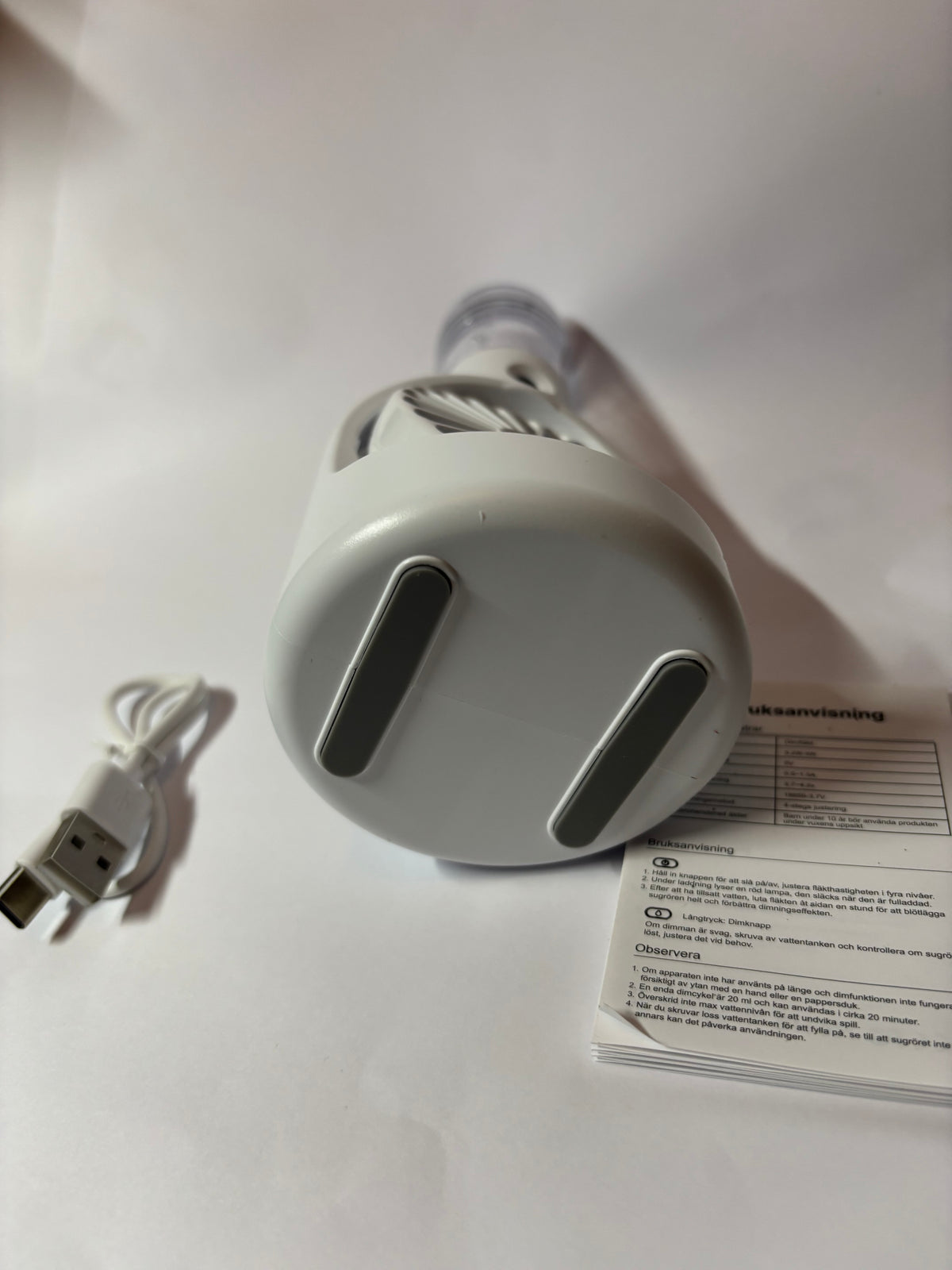 ✨ VENTILATEUR BRUMISATEUR PORTATIF F6 ✨
