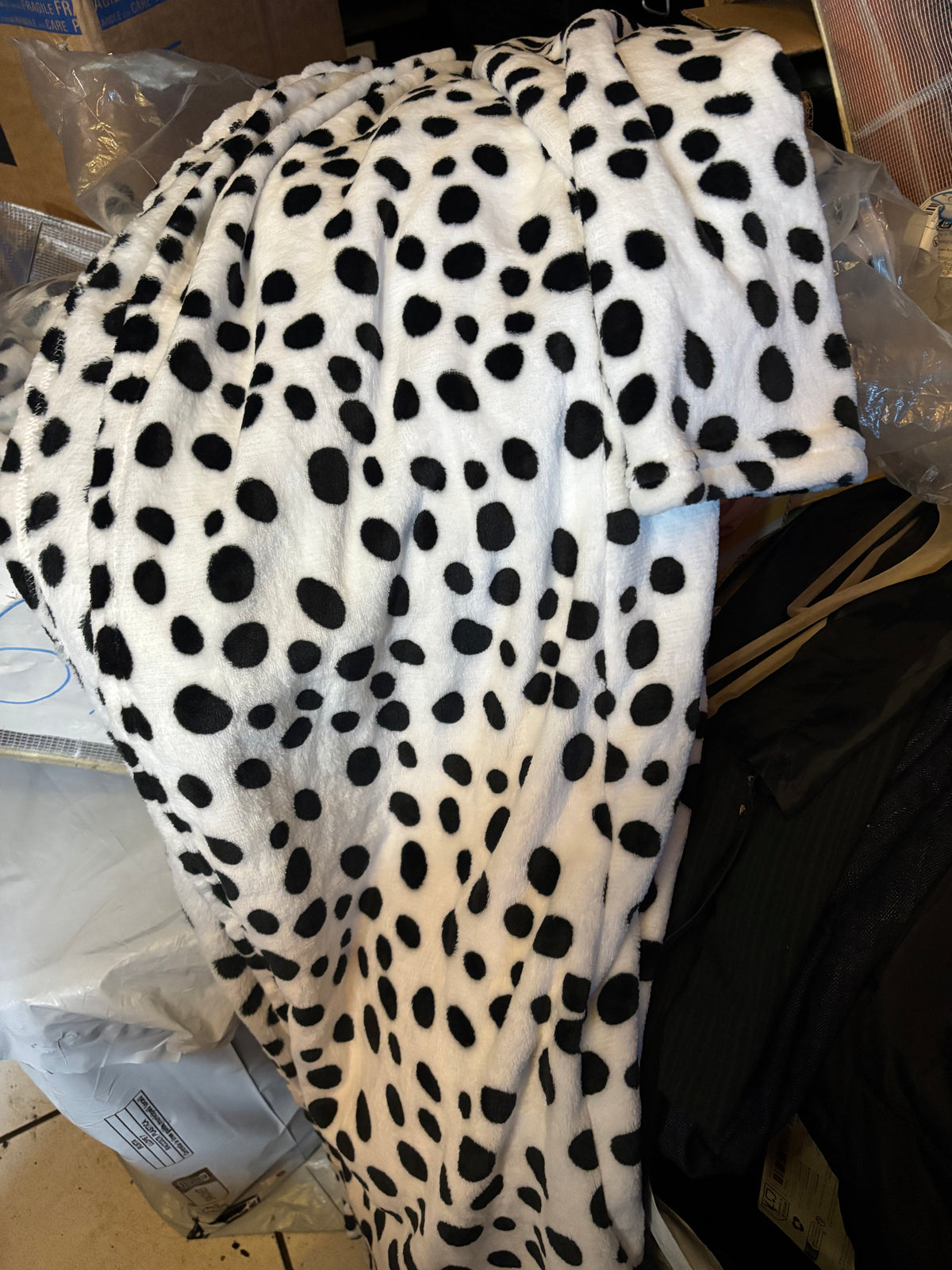 MANTEAU LONG FEMME NOIR &amp; BLANC –
