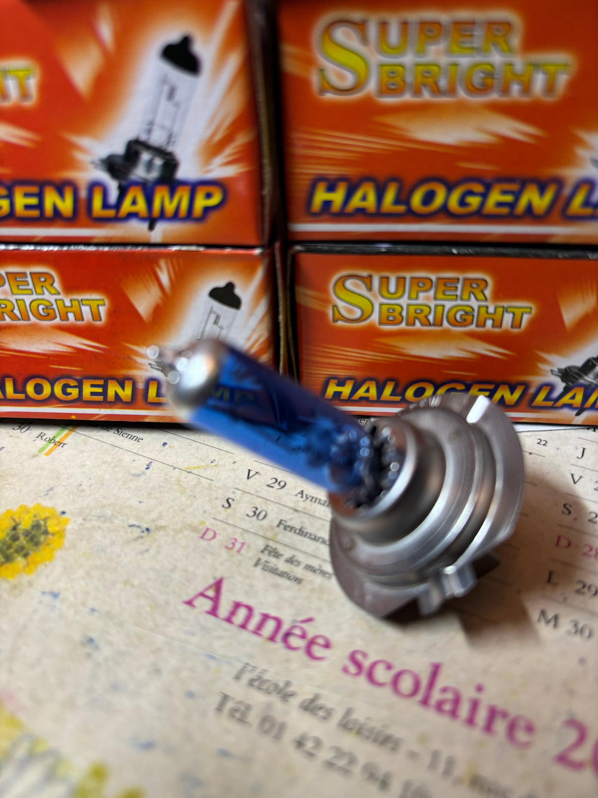 Lot 8 ampoules automobiles