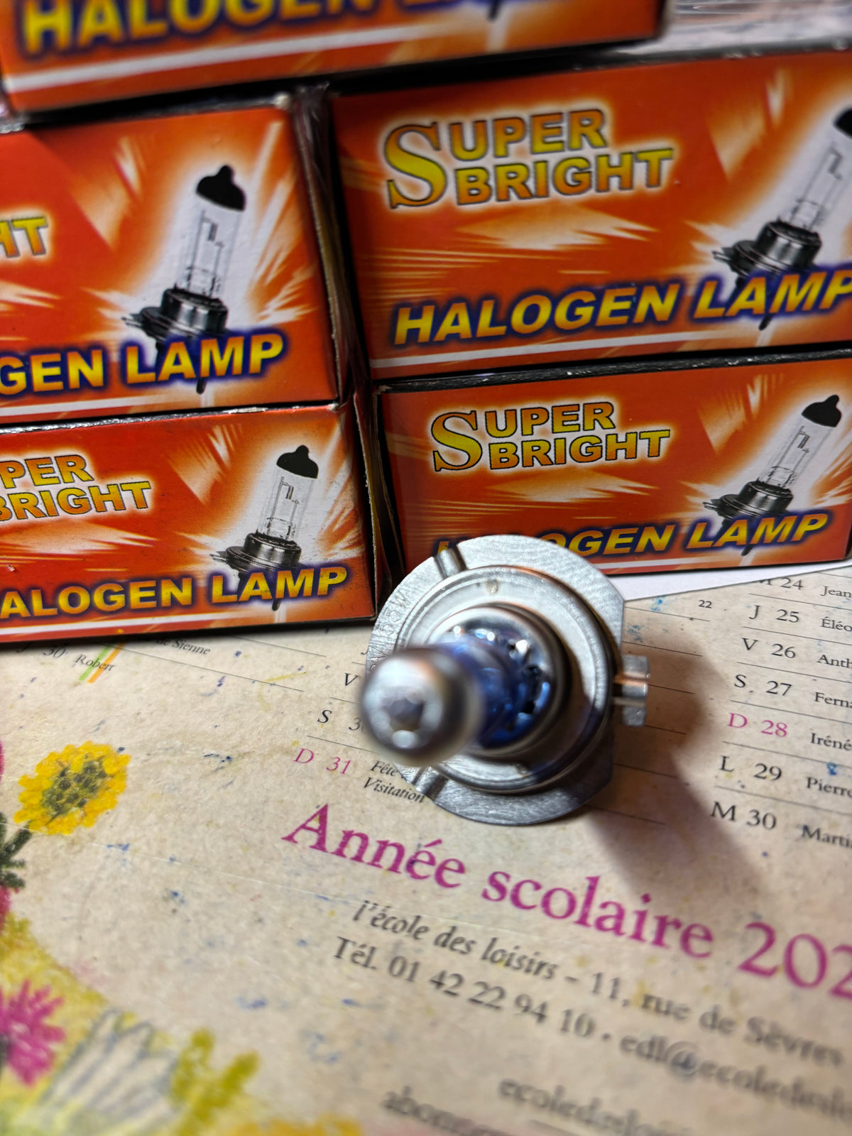 Lot 8 ampoules automobiles