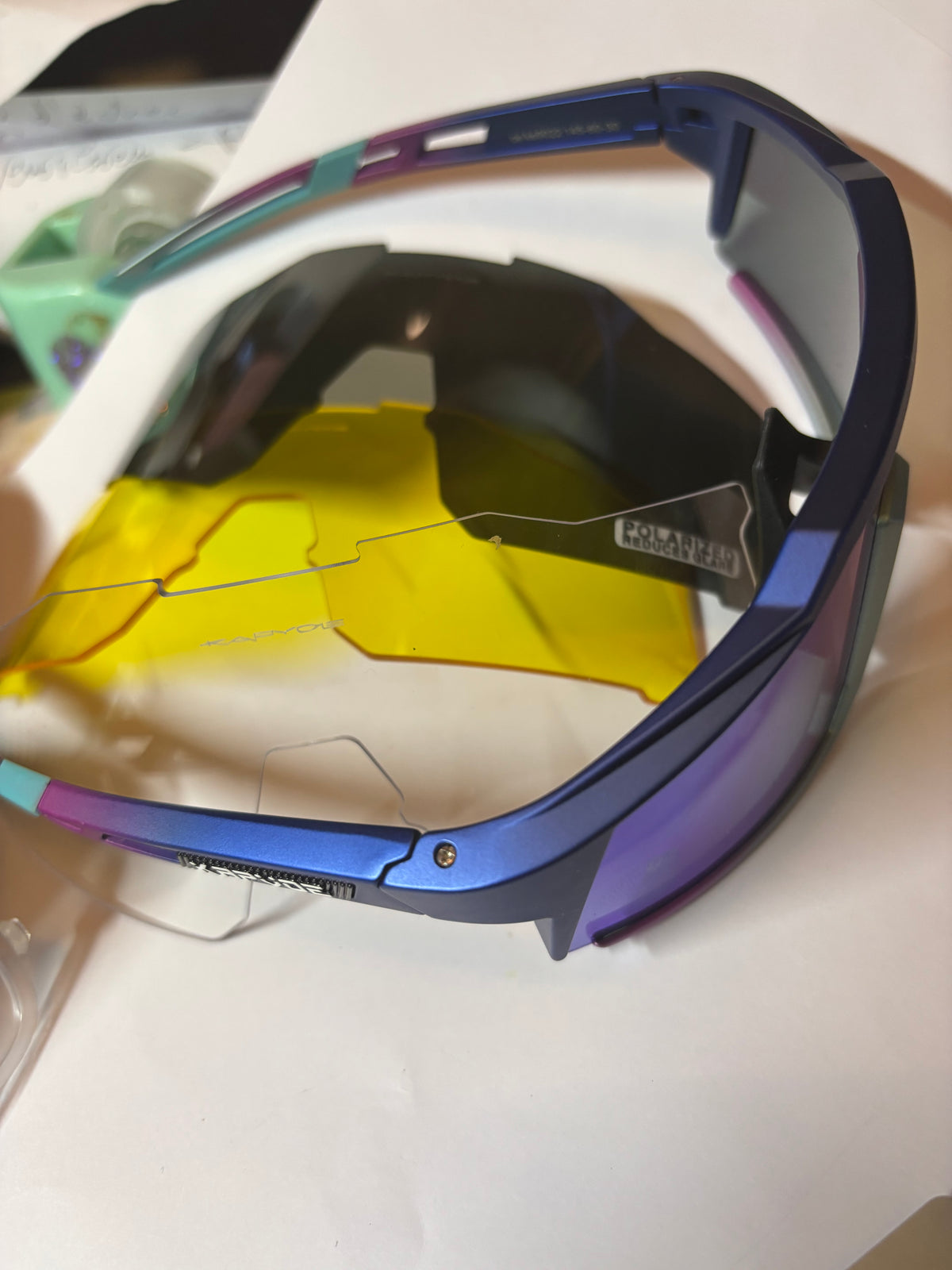 ✨ LUNETTES CYCLISME POLARISÉES KAPVOE – UV400 SPORT EXTREME ✨