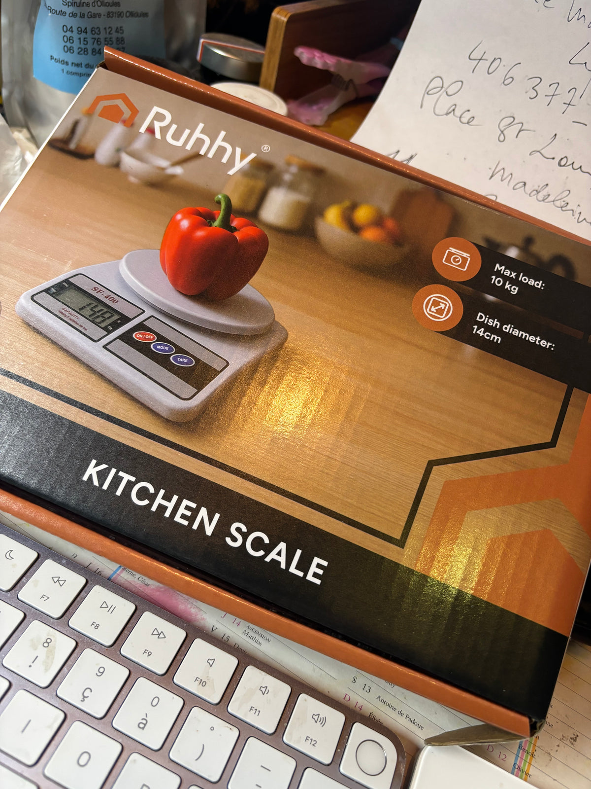 ✨ BALANCE DE CUISINE NUMÉRIQUE 10 KG ✨