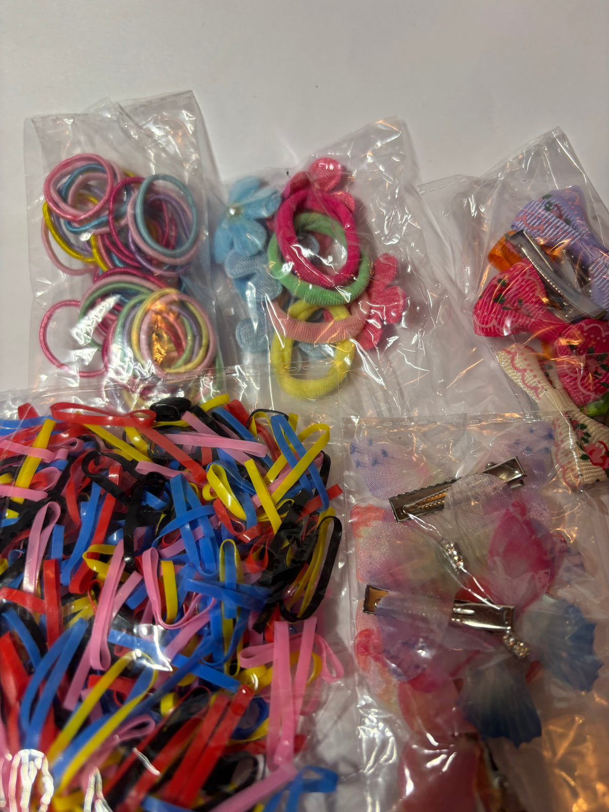 ✨ LOT DE 9 SACHETS D’ACCESSOIRES POUR CHEVEUX ✨