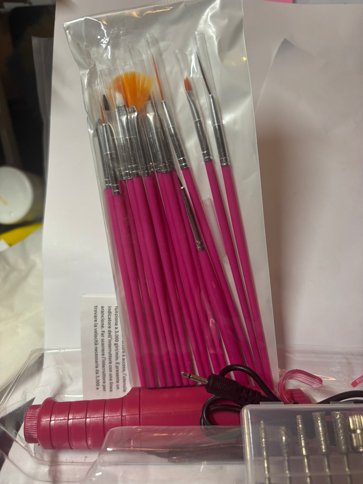 Mini ponceuse à ongles