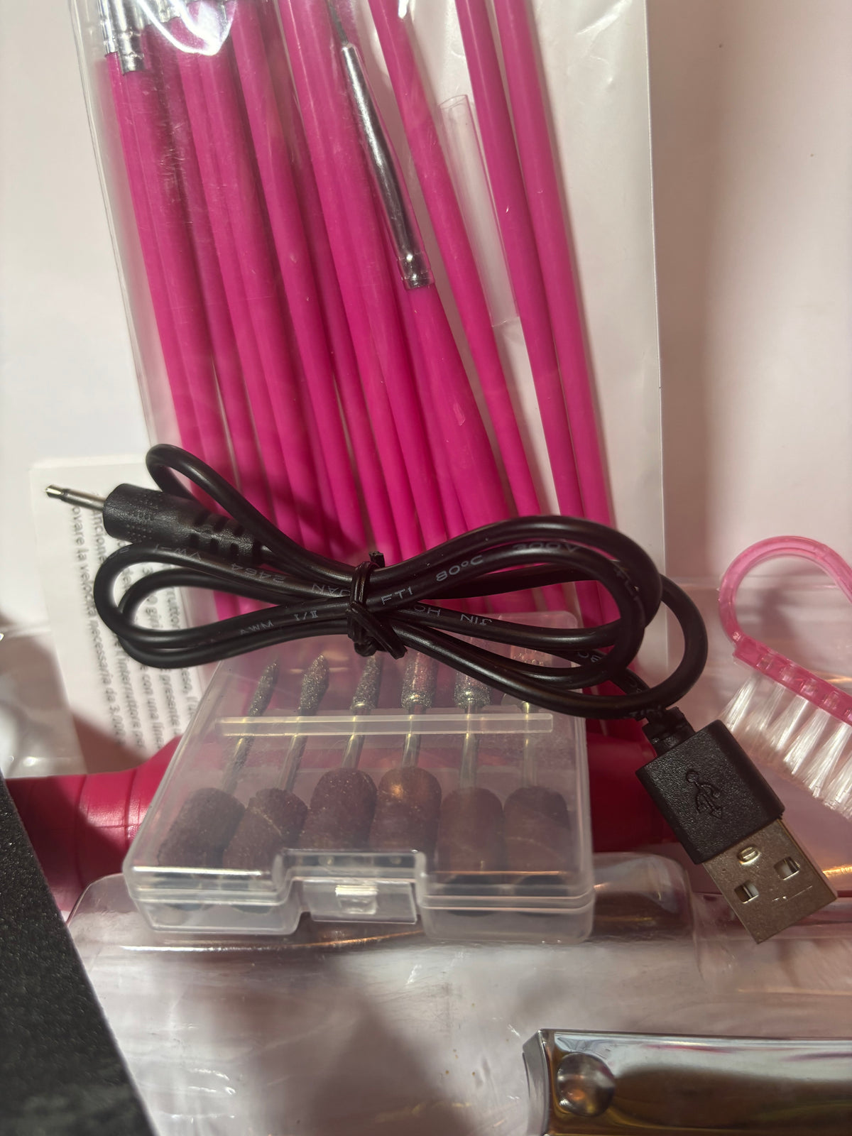 Mini ponceuse à ongles