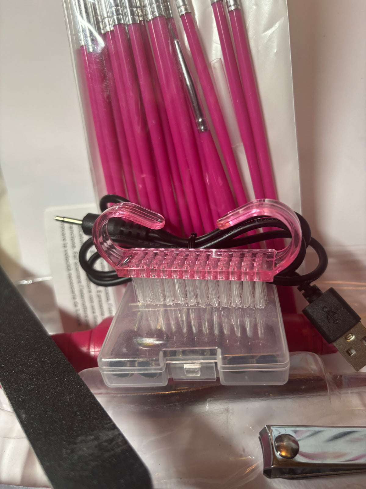 Mini ponceuse à ongles