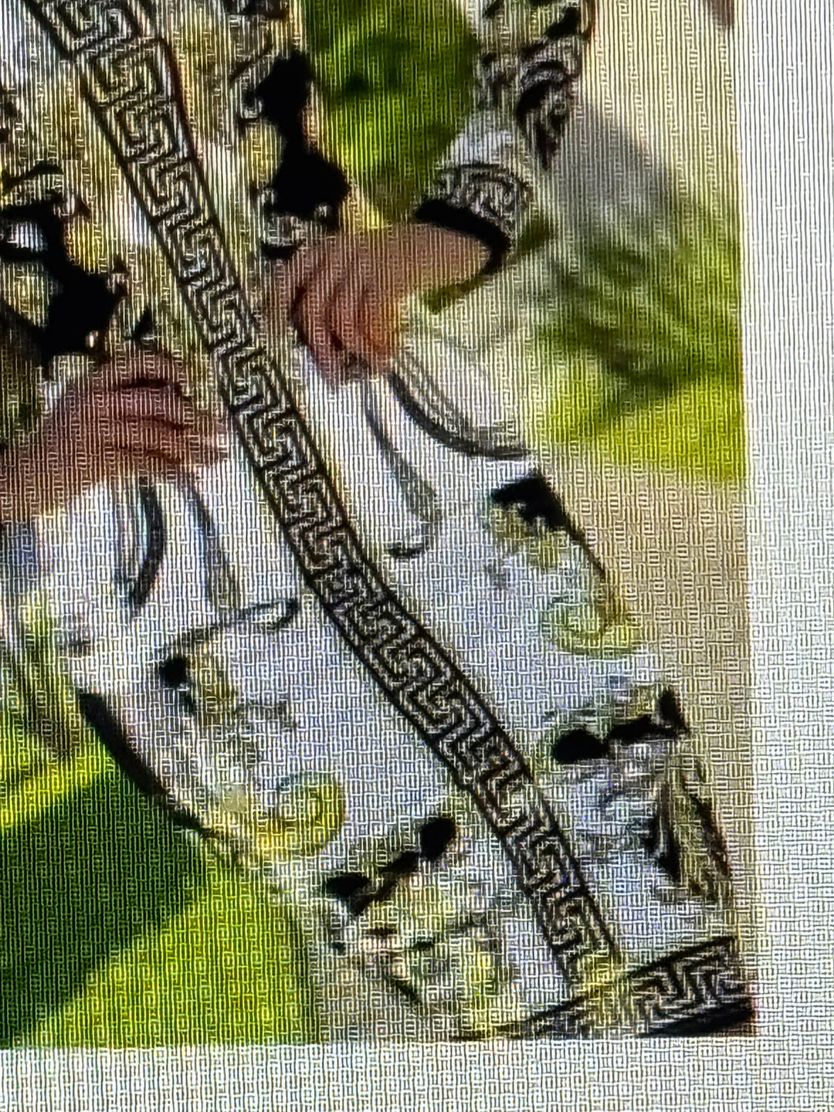 ROBE MOULANTE IMPRIMÉ BAROQUE LUXE