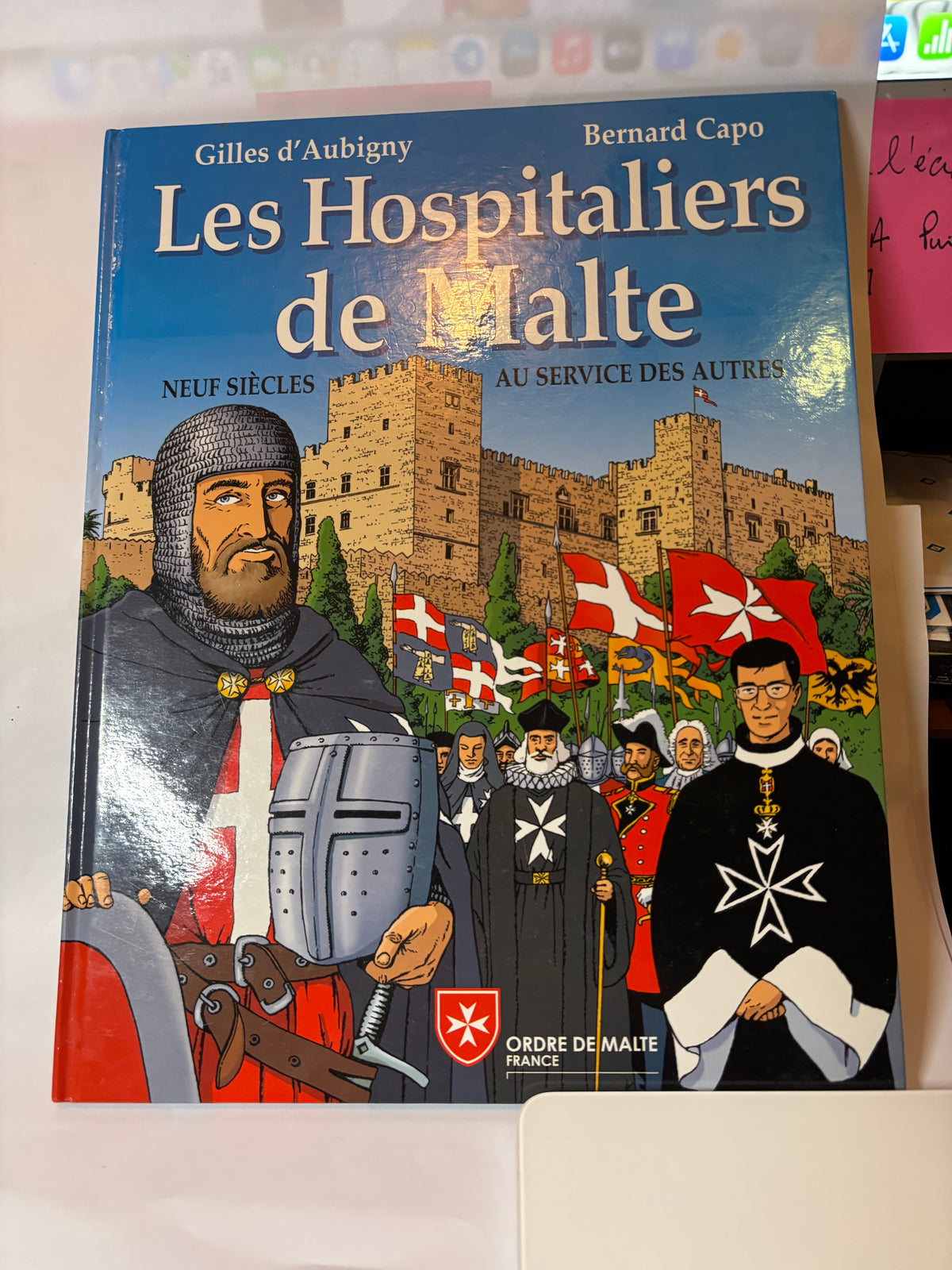 LOT DE 2 SUPERBES BANDES DESSINÉES HISTORIQUES – MARINE & CHEVALIERS DE MALTE 🇫🇷