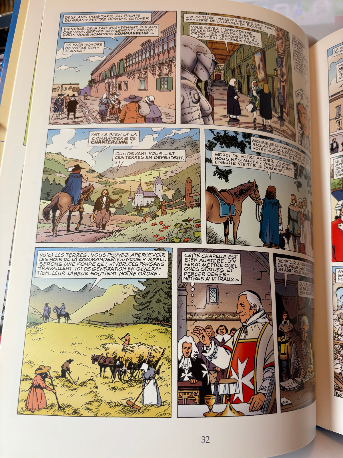 LOT DE 2 SUPERBES BANDES DESSINÉES HISTORIQUES – MARINE & CHEVALIERS DE MALTE 🇫🇷
