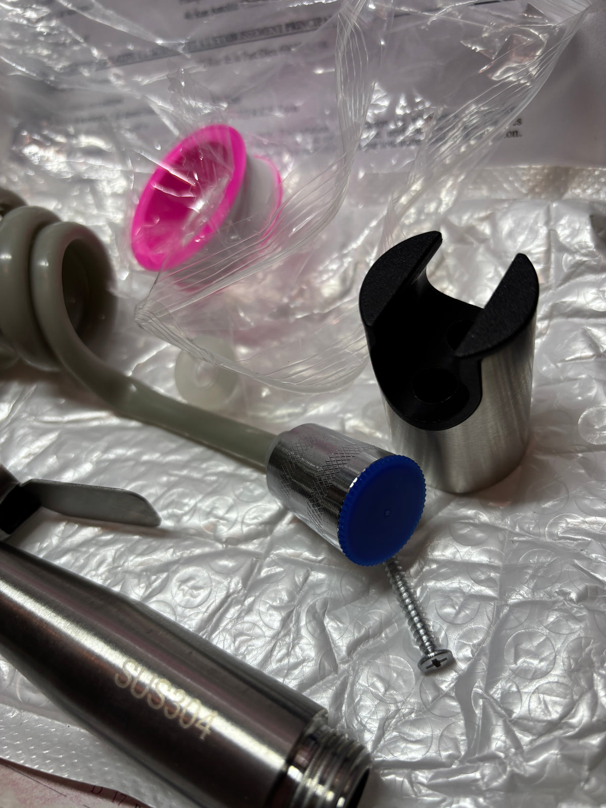 ✨ KIT DOUCHETTE WC / DOUCHE HAUTE PRESSION EN ACIER INOXYDABLE ✨